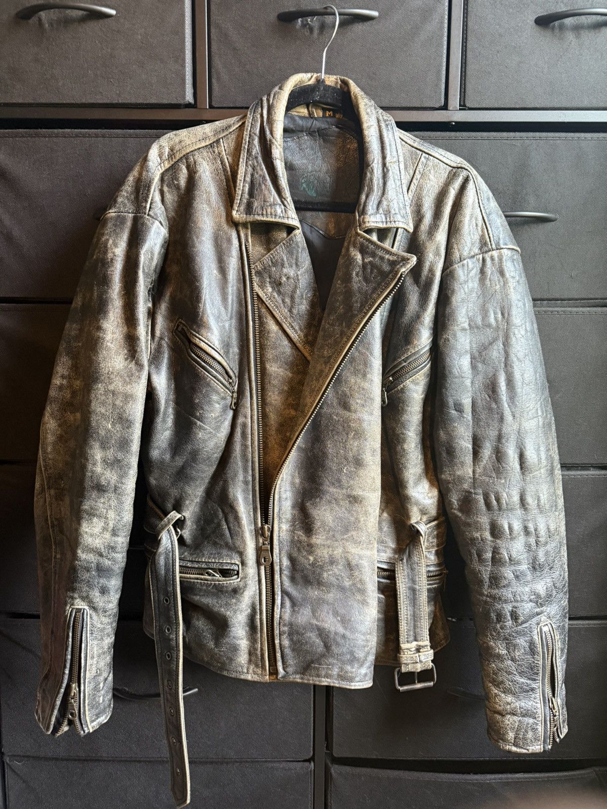 Other 90s Vintage Leather Jacket Size US M / EU 48-50 / 2 - 1 Thumbnail