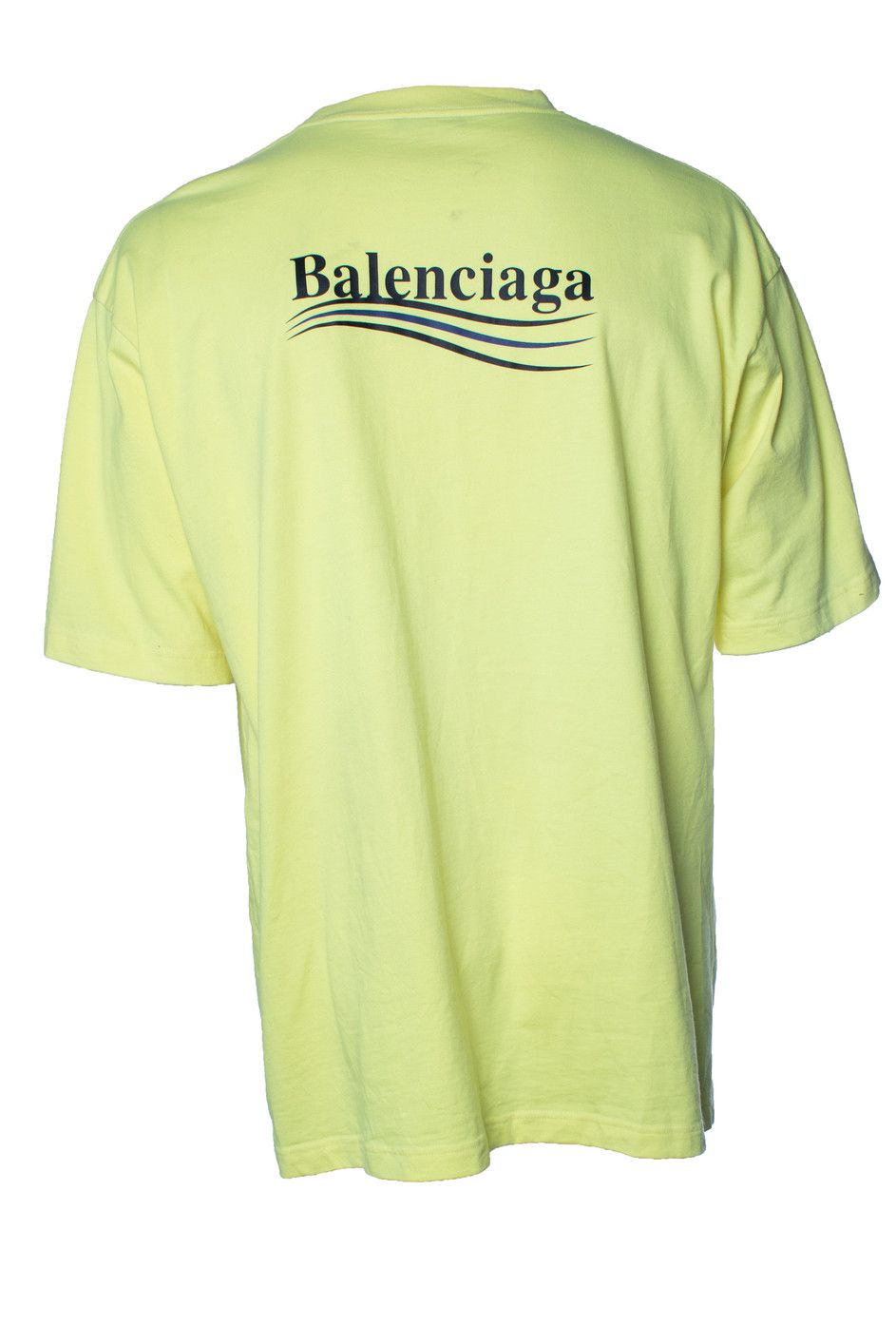 Balenciaga Balenciaga, yellow tshirt with logo Size US M / EU 48-50 / 2 - 2 Thumbnail