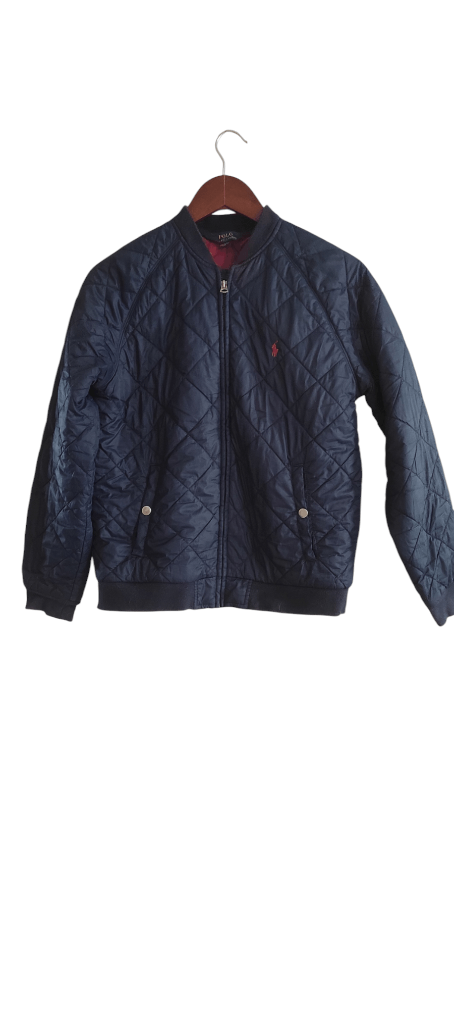 Polo Ralph Lauren Polo Ralph Lauren Boys’ Quilted Bomber Puffer Jacket Navy Size US M / EU 48-50 / 2 - 2 Thumbnail