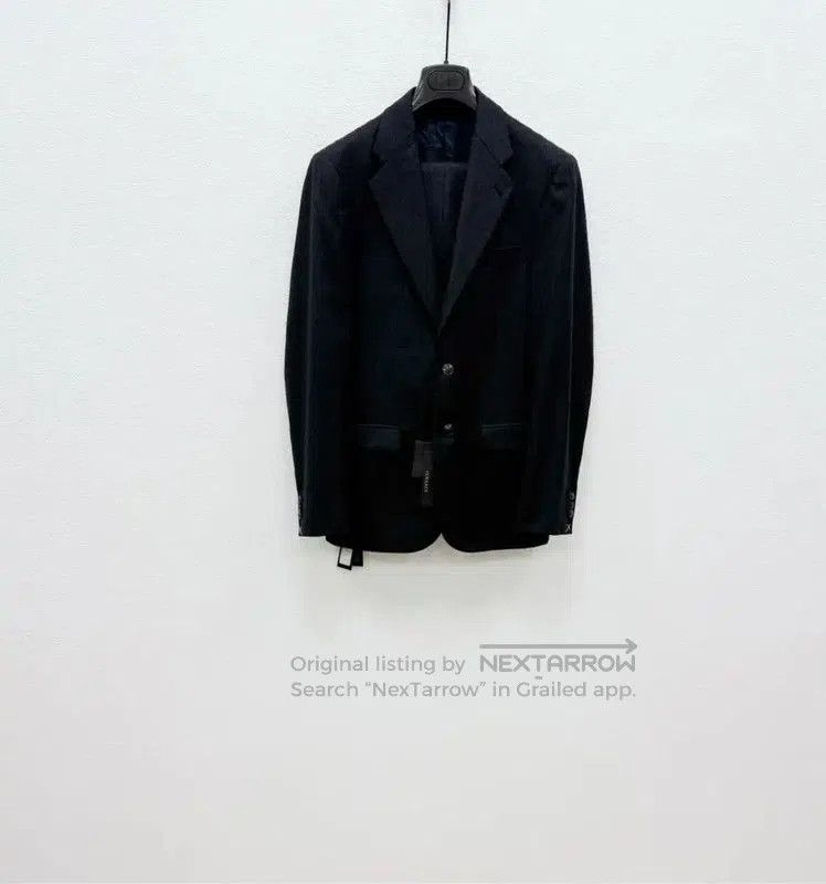 Versace Versace Men's Black Wool Long Sleeve Jacket . Size US XL / EU 56 / 4 - 1 Thumbnail