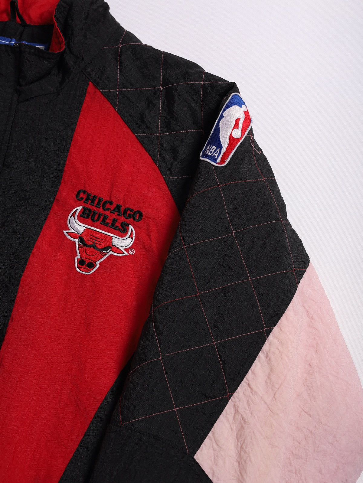 NBA Vintage Starter Chicago Bulls Bomber Jacket Size US XL / EU 56 / 4 - 4 Thumbnail