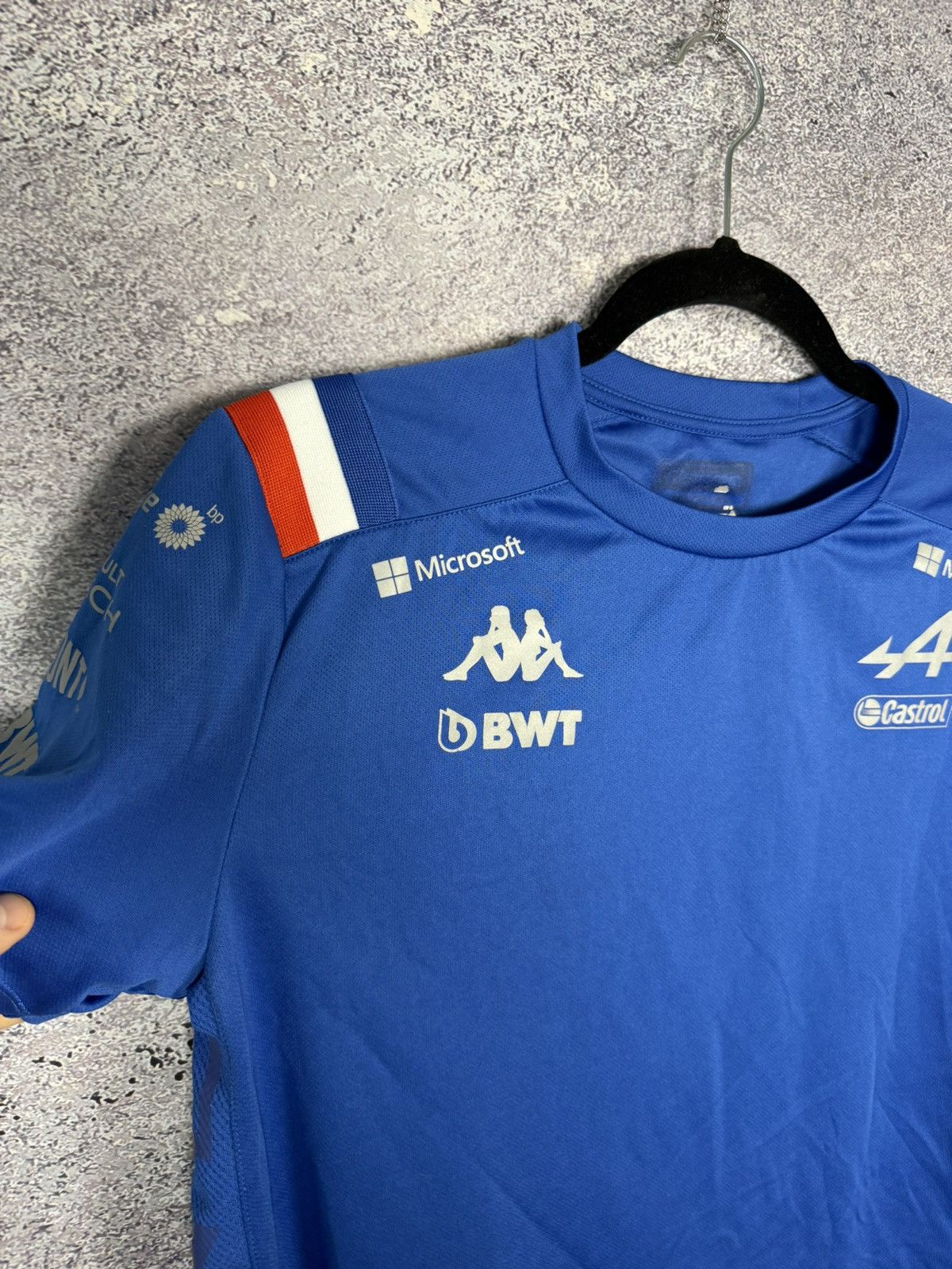 Formula 1 × Kappa Kappa Alpine F1 Team Jersey Men’s Small Pirelli Renault Size US S / EU 44-46 / 1 - 7 Thumbnail