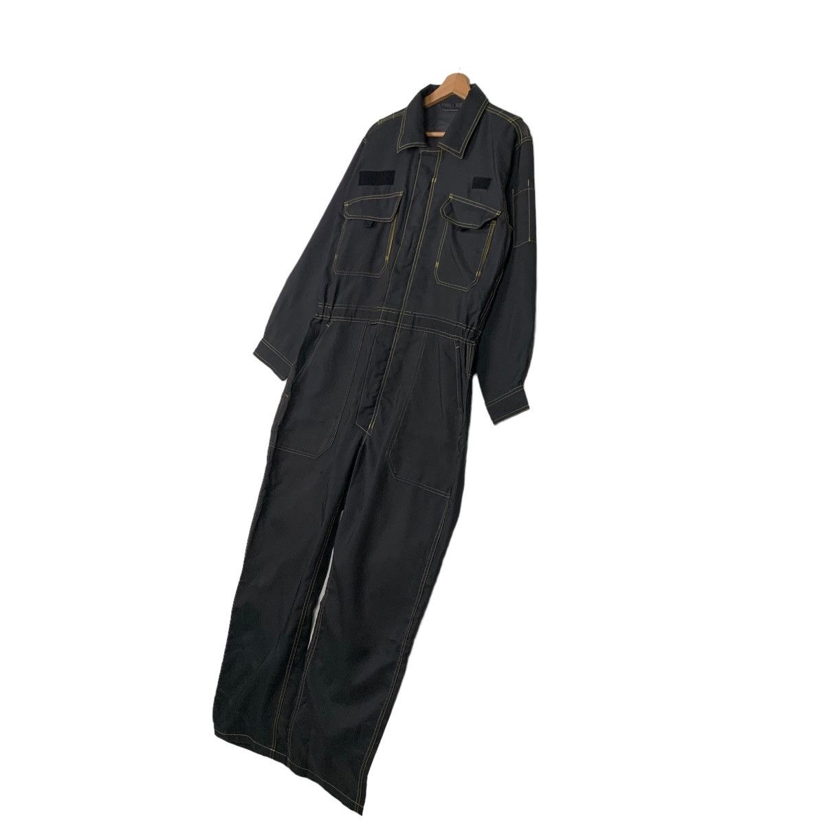 Japanese Brand YELLOW HAT Big Logo Coverall #0300-C14 Size US 36 / EU 52 - 6 Thumbnail