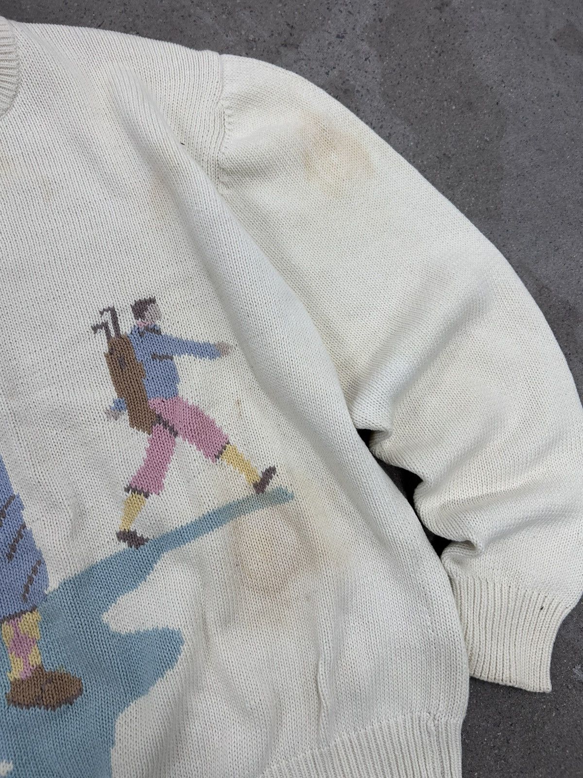 Vintage Vintage Pringle of Scotland XL Golf Sweater Size US L / EU 52-54 / 3 - 3 Thumbnail