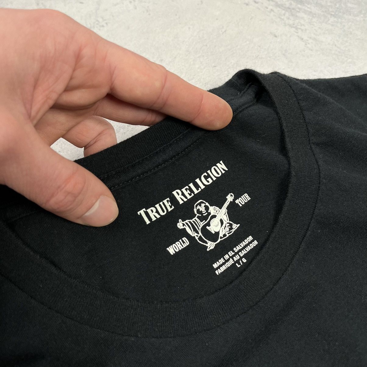 True Religion Vintage True Religion y2k big logo gold buddha tee 90’s Size US L / EU 52-54 / 3 - 12 Thumbnail