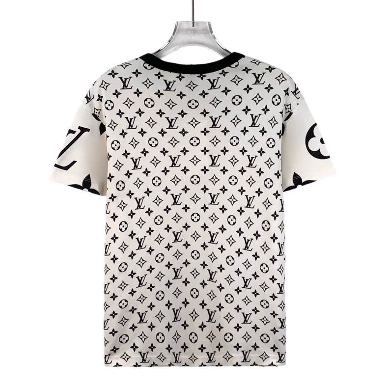Louis Vuitton Louis Vuitton White logo presbyopic full print cotton roun Size XS / US 0-2 / IT 36-38 - 2 Thumbnail
