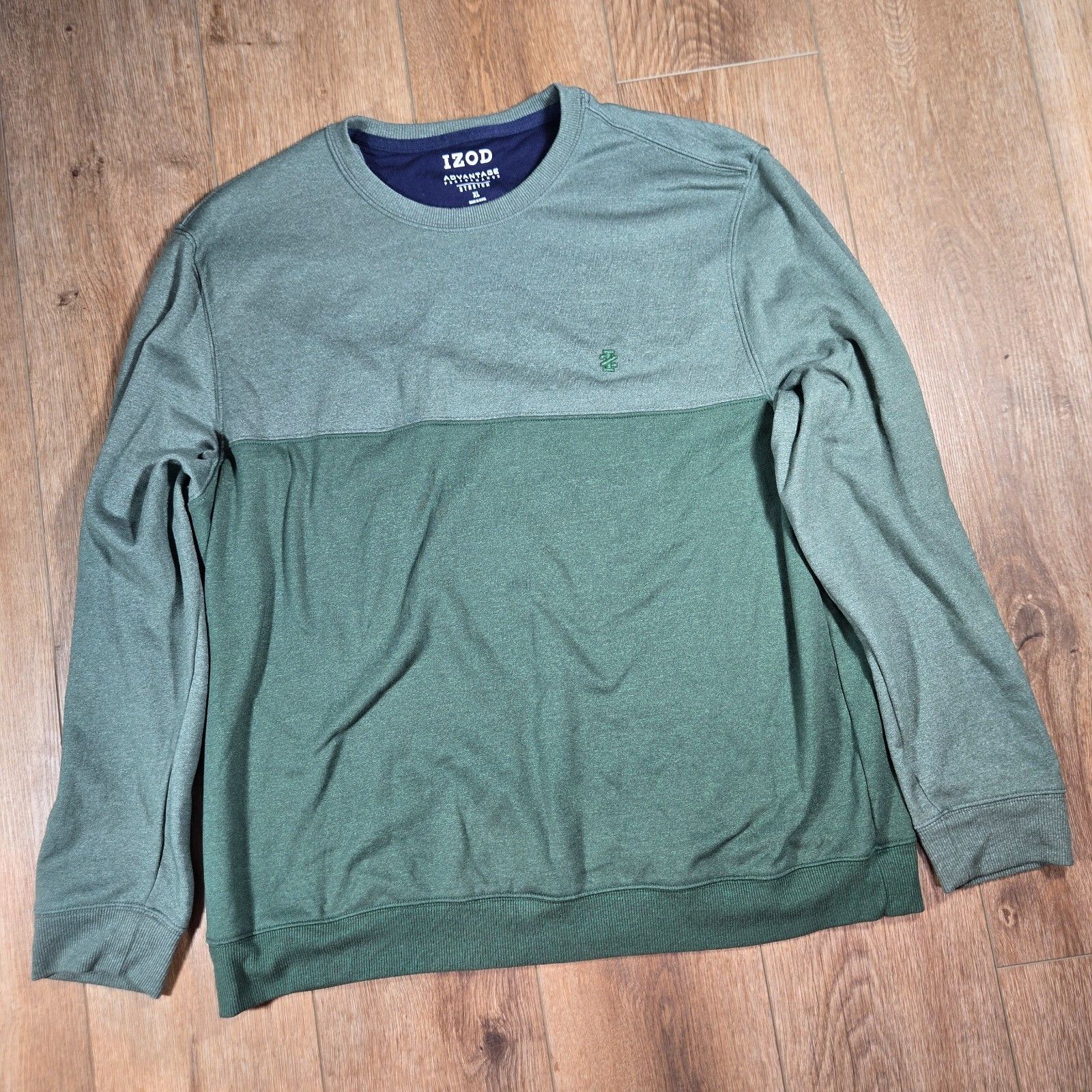 Izod Izod Advantage Performance Green Sweatshirt Mens XL Pullover Size US XL / EU 56 / 4 - 1 Thumbnail
