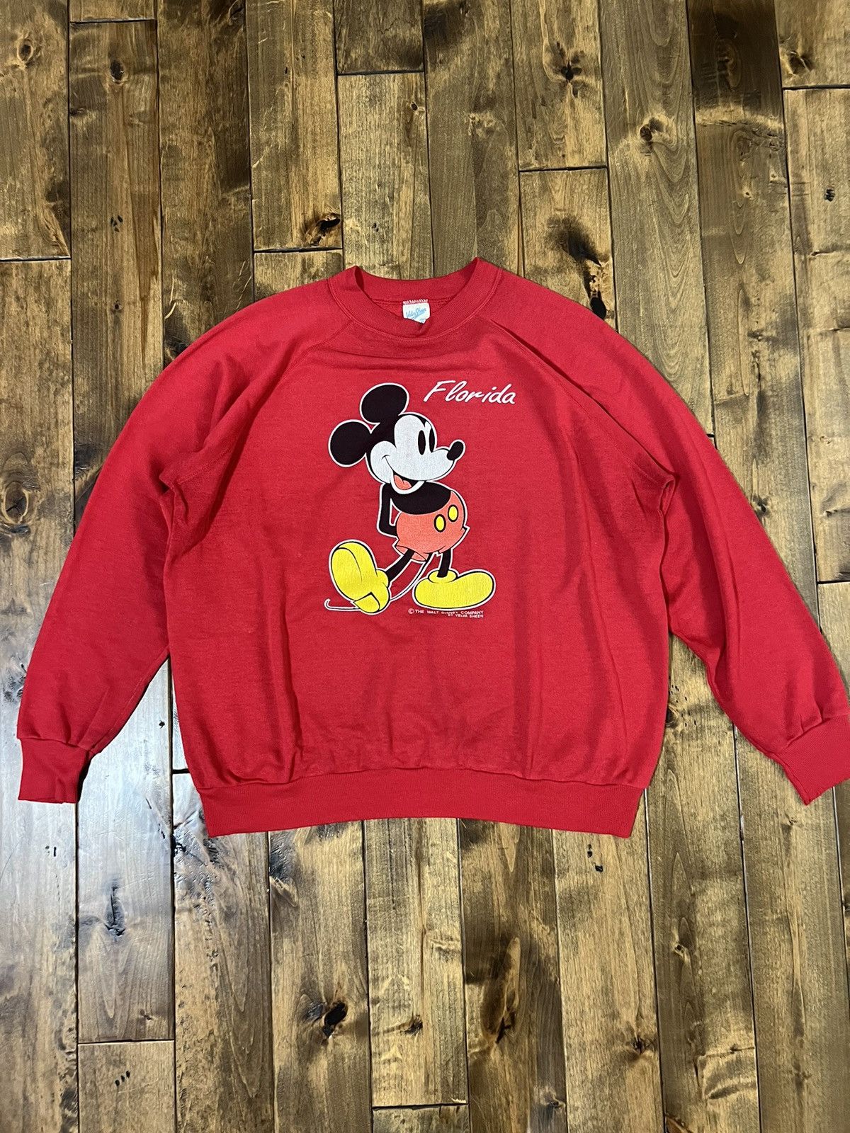 Mickey Mouse × Velva Sheen Vintage Mickey Mouse Velva Sheen Crewneck Size US XL / EU 56 / 4 - 1 Thumbnail