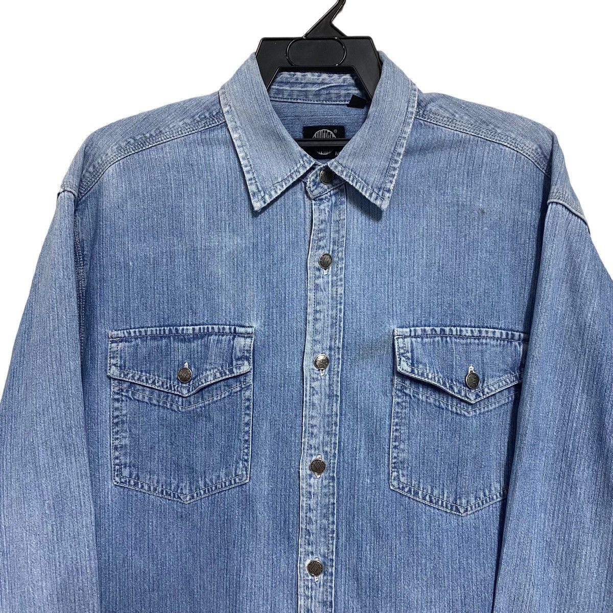 Levi's Vintage Levis Silvertab Denim Shirt Button Up Size US M / EU 48-50 / 2 - 3 Thumbnail