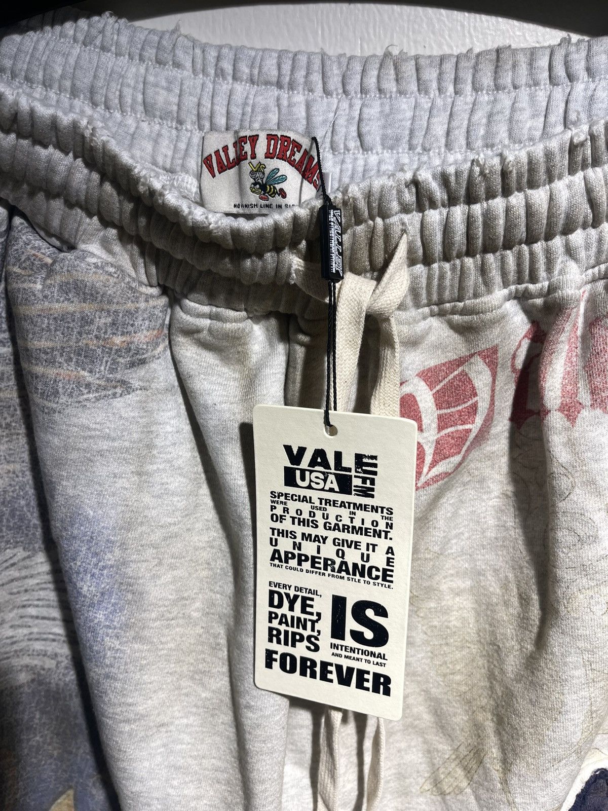 Vale Vale Forever Crash Sweatpants - Dirty Grey size S Size US 30 / EU 46 - 4 Thumbnail