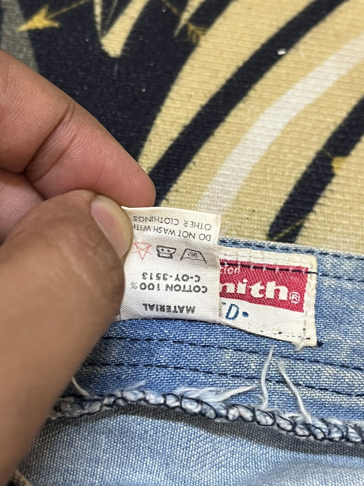 Beauty Beast × Japanese Brand Vintage Betty Smith Flare Bell Bottom Mudwash Denim Size US 29 - 12 Thumbnail