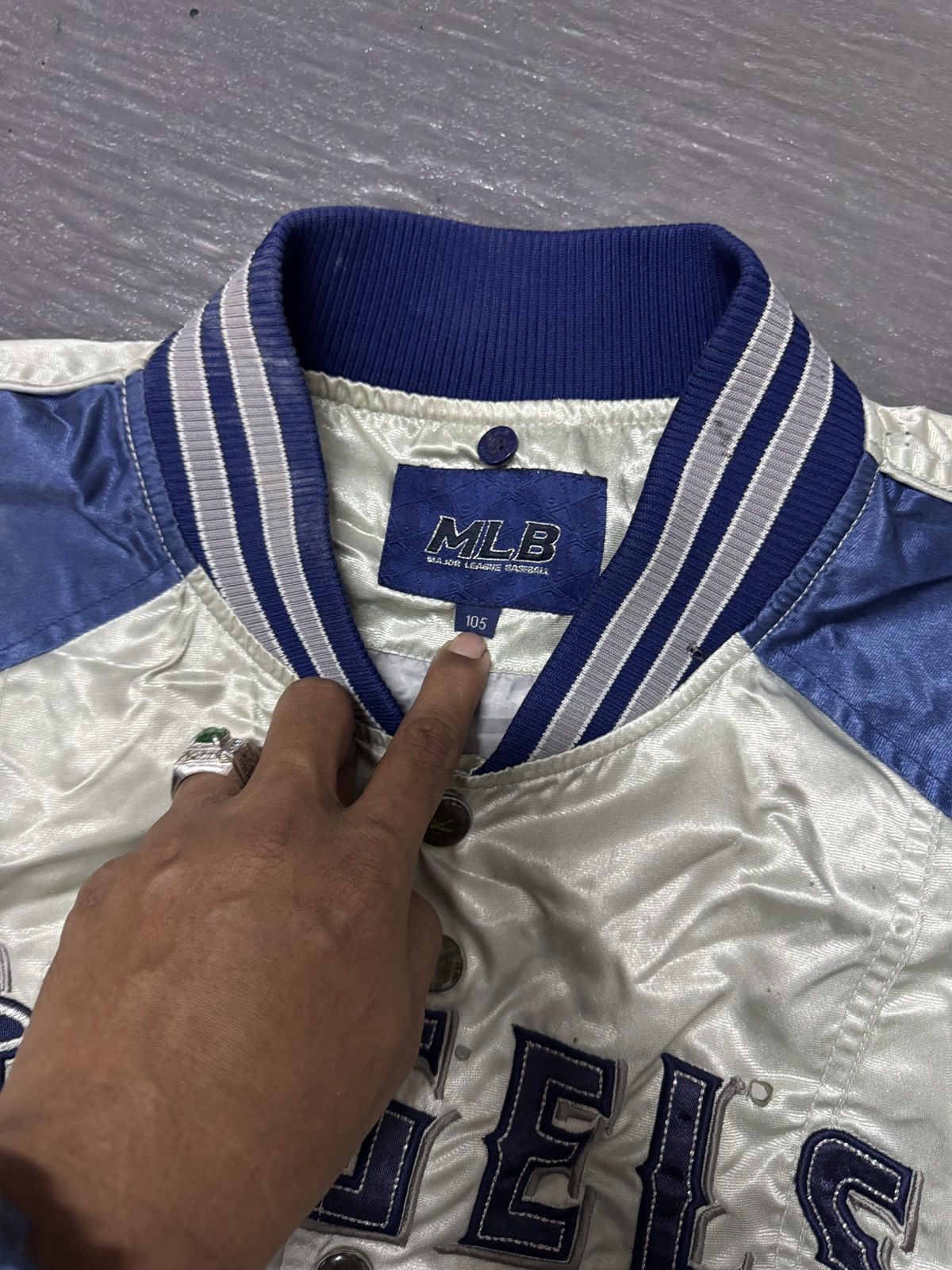 MLB × Vintage Vintage MLB ANGELS Baseball JACKET Size US L / EU 52-54 / 3 - 3 Thumbnail