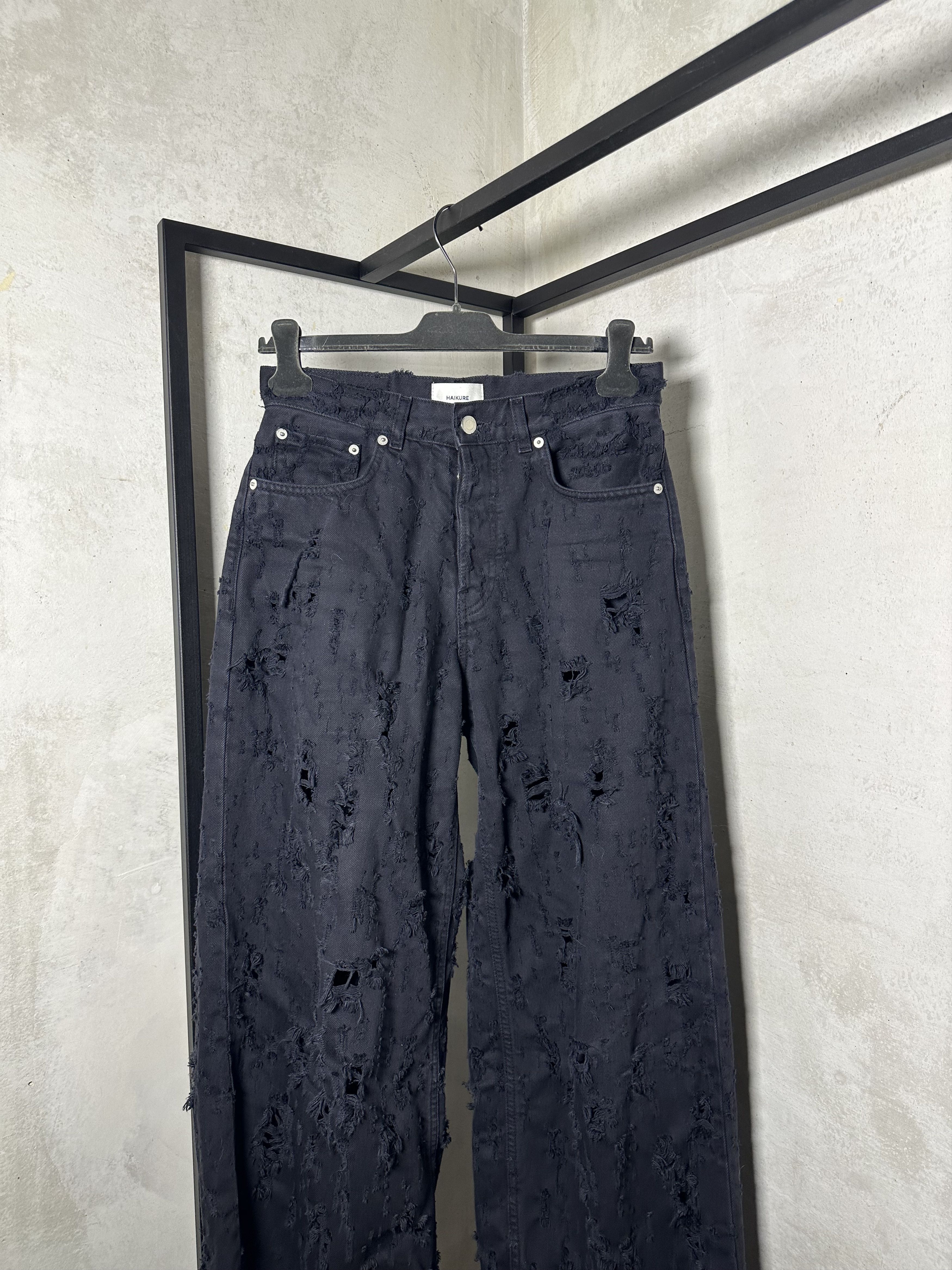 Haikure Haikure Bethany Bully Destroyed Baggy Jeans Size 26" / US 2 / IT 38 - 3 Thumbnail