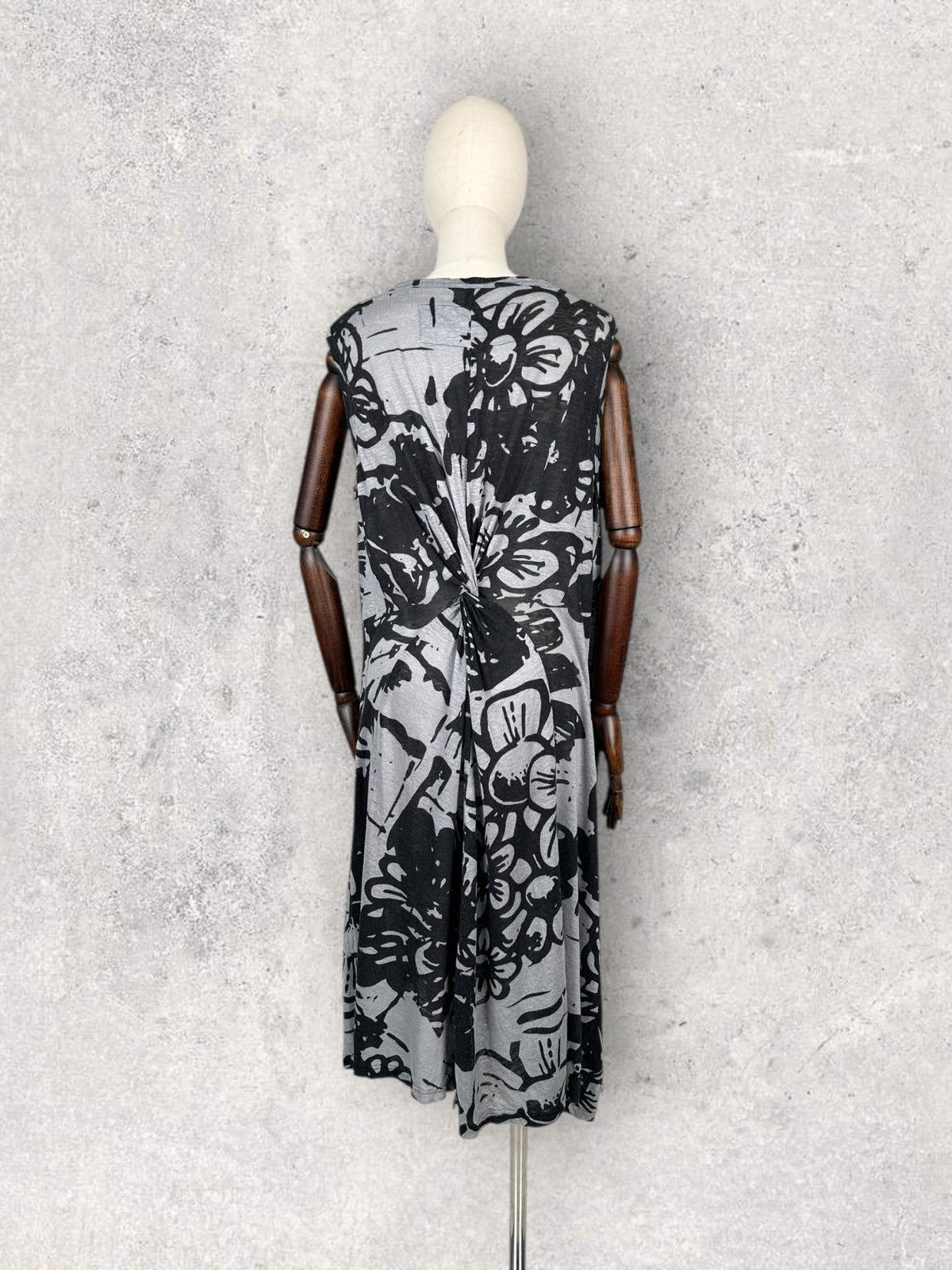 Rundholz Rundholz Black Label Linen Dress Size L / US 10 / IT 46 - 2 Thumbnail