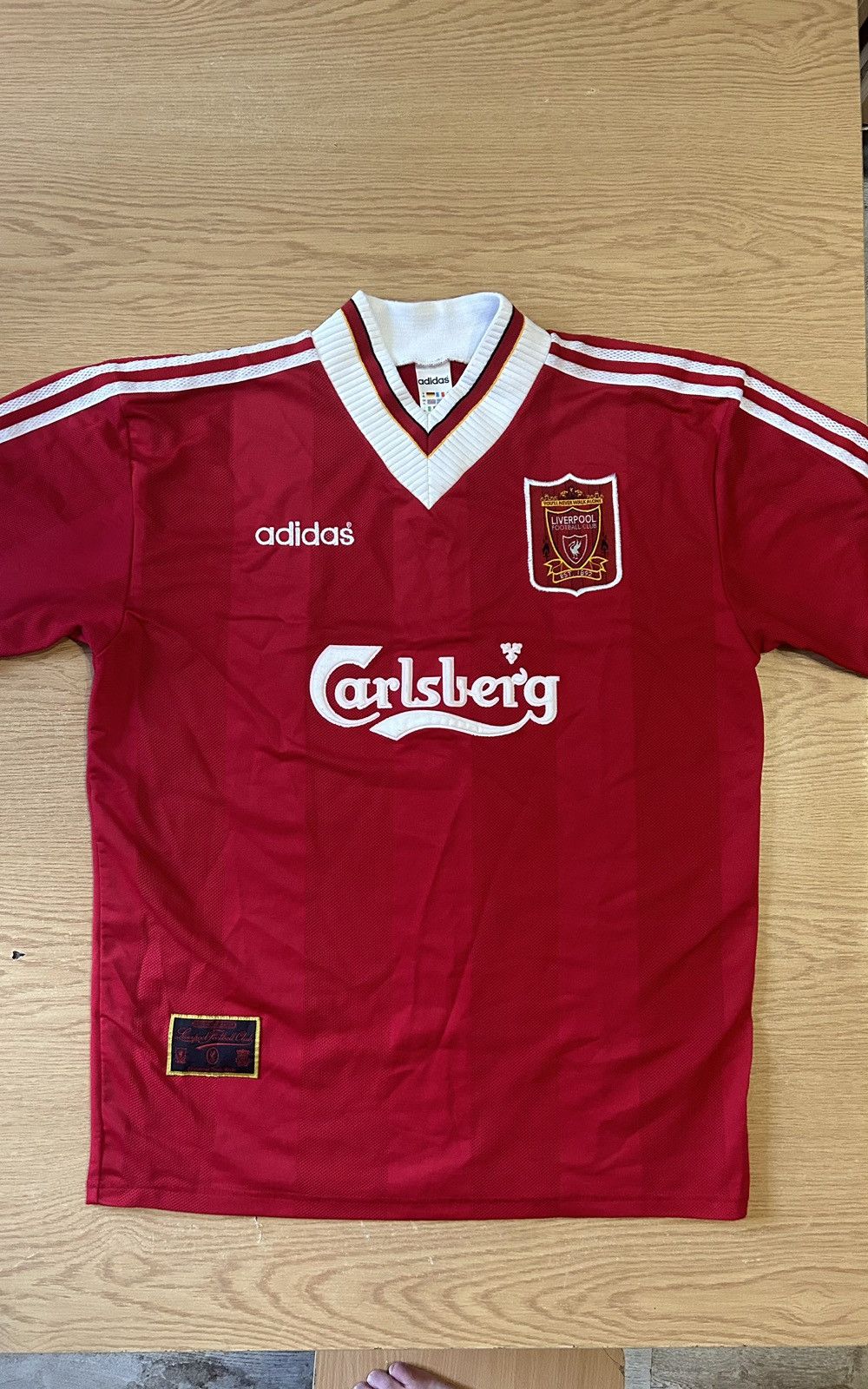 Vintage Liverpool 1995/1996 Size US XL / EU 56 / 4 - 1 Thumbnail