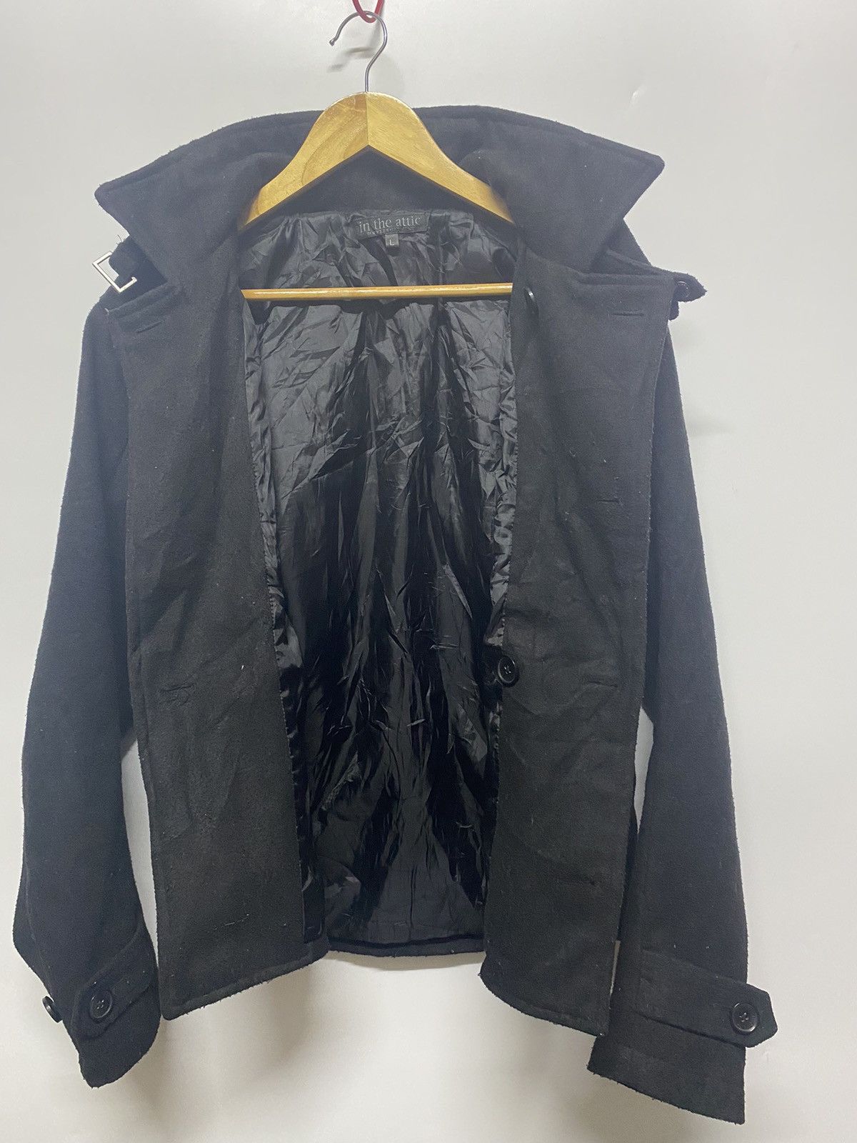 14th Addiction Vtg In The Attic Rockers Garment Multi Pocket Wool Jacket Size US L / EU 52-54 / 3 - 9 Thumbnail