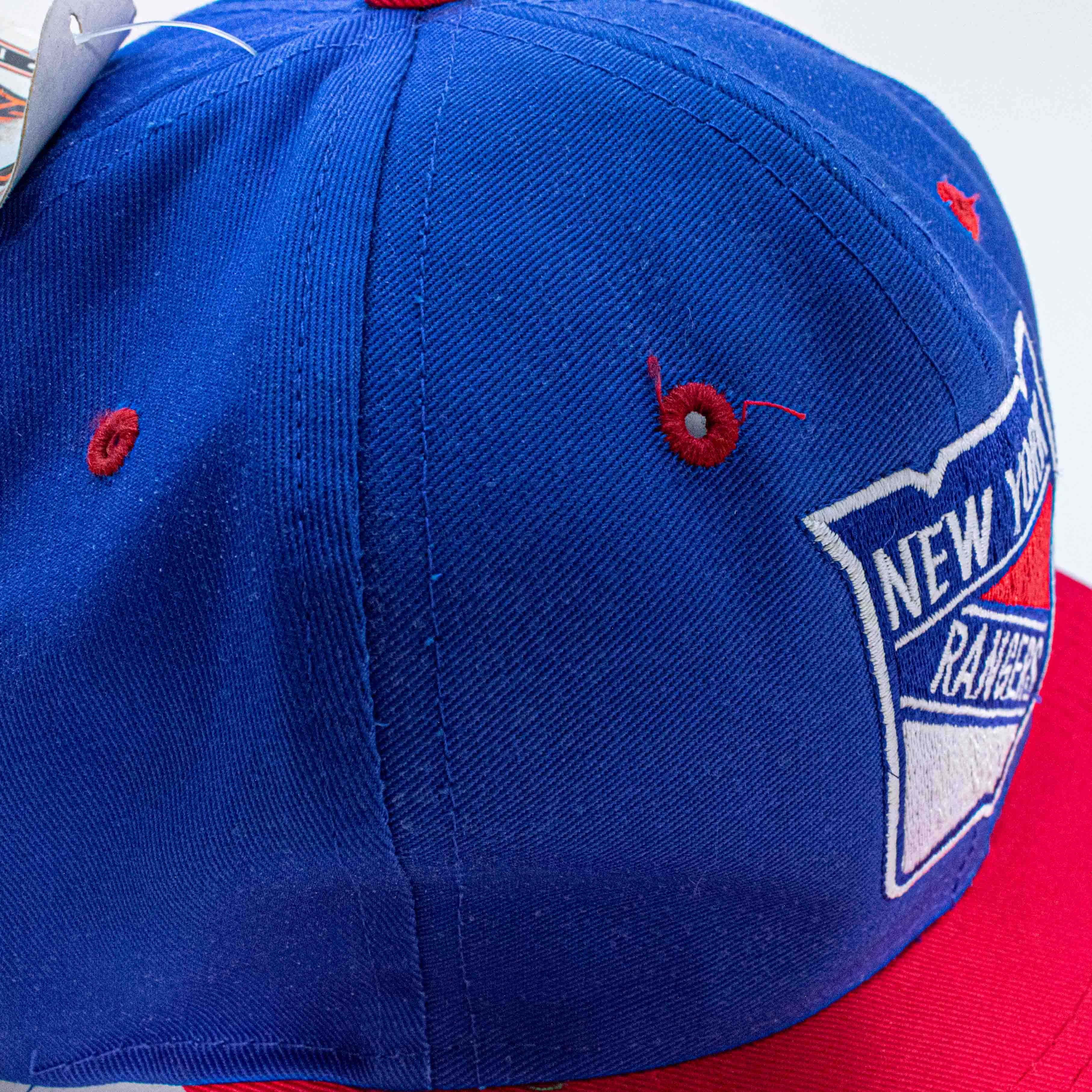 NHL New York Rangers Plain Logo AJD NHL Snapback Hat Size ONE SIZE - 7 Thumbnail