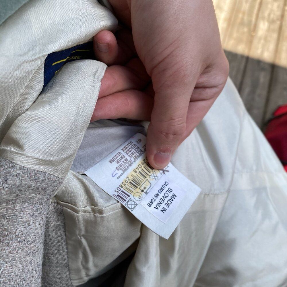 Hugo Boss Hugo Boss Lambswool Micro Patterned Multipocket Jacket Larg Size US L / EU 52-54 / 3 - 7 Thumbnail