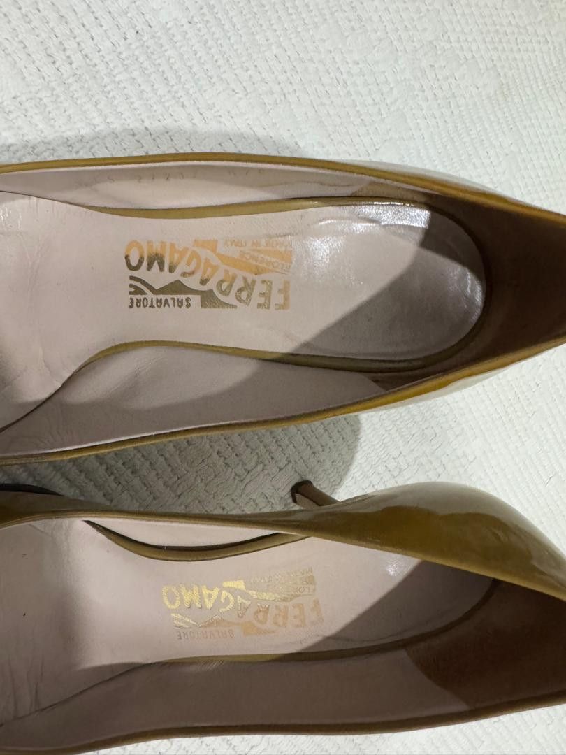Salvatore Ferragamo Vintage Salvatore Ferragamo Heels Size US 7.5 / IT 37.5 - 5 Thumbnail