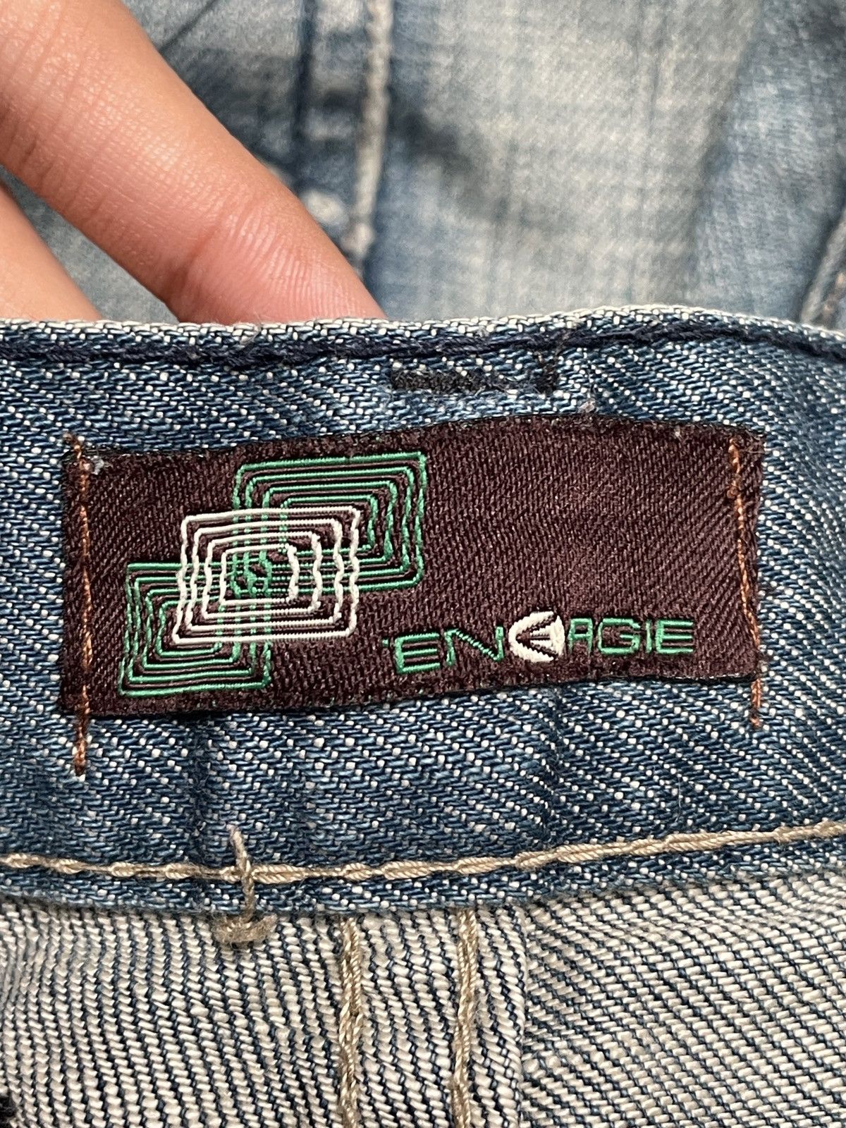 Energie × Vintage Rare Design Vintage Brand Energie Jeans 2000s Size US 30 / EU 46 - 9 Thumbnail