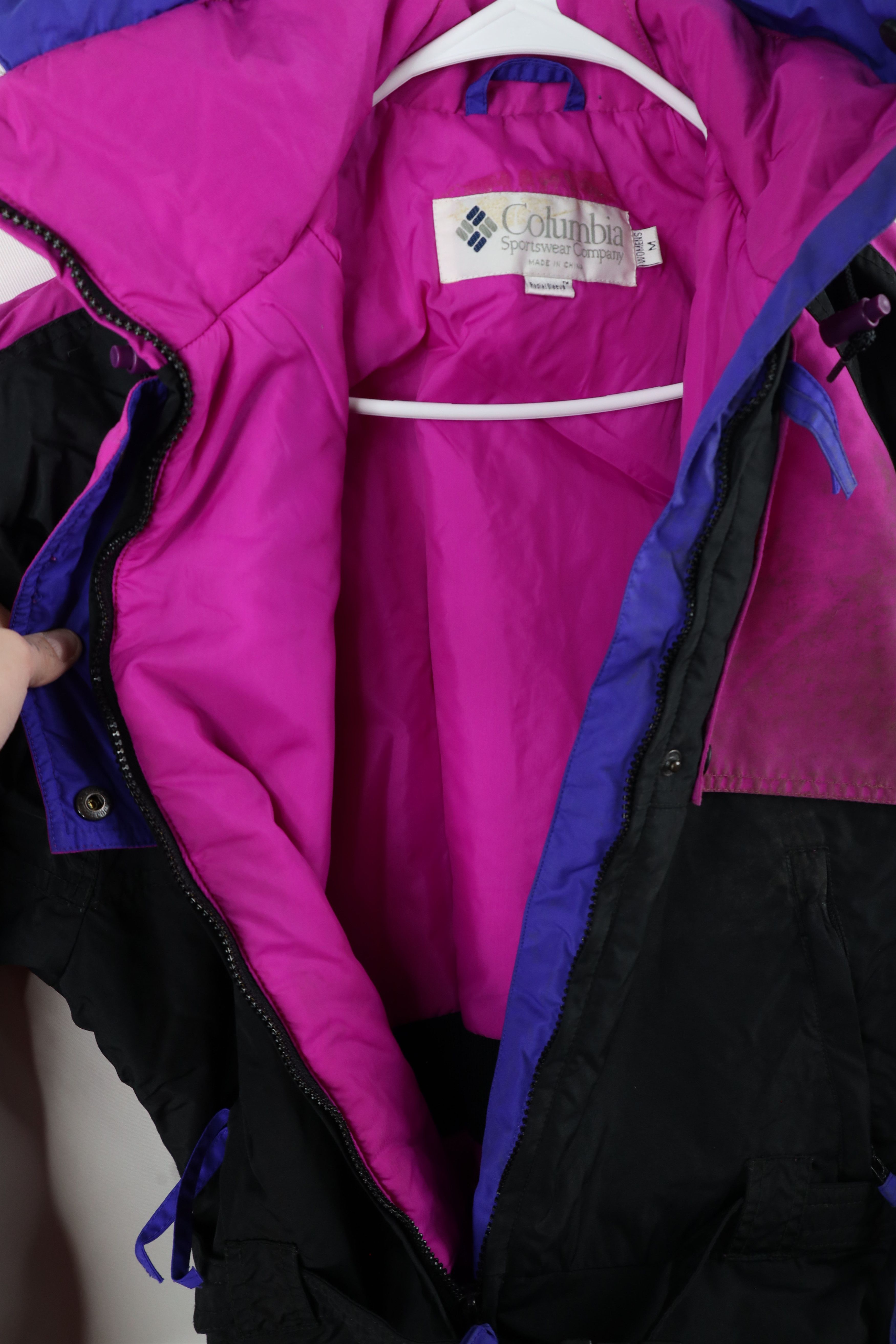 Columbia × Vintage Vintage 90s Columbia Distressed Insulated Belted Snow Suit Size M / US 6-8 / IT 42-44 - 19 Thumbnail