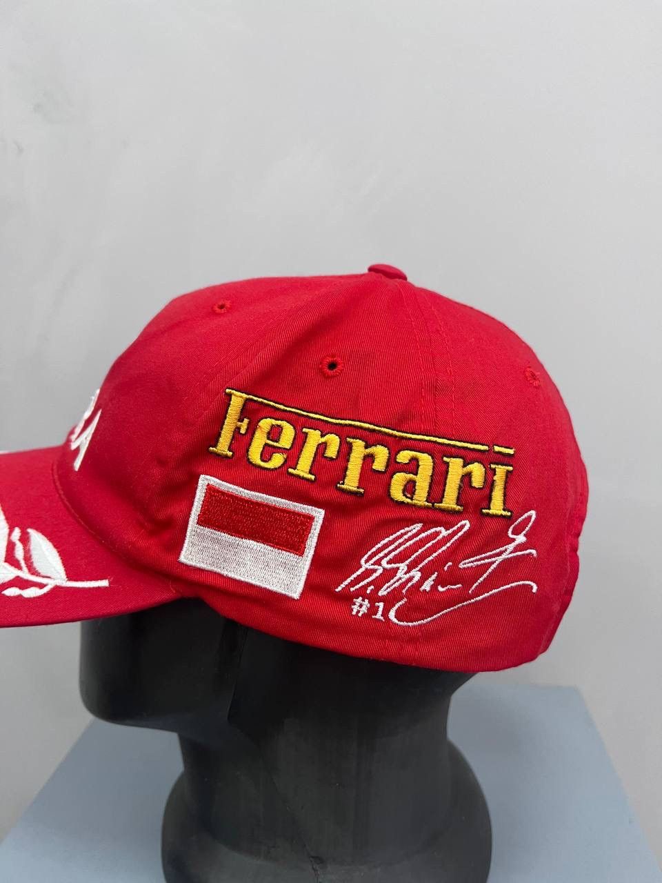 Ferrari × Vintage Vintage Michael Schumacher Ferrari Dekra cap Hat Size ONE SIZE - 3 Thumbnail