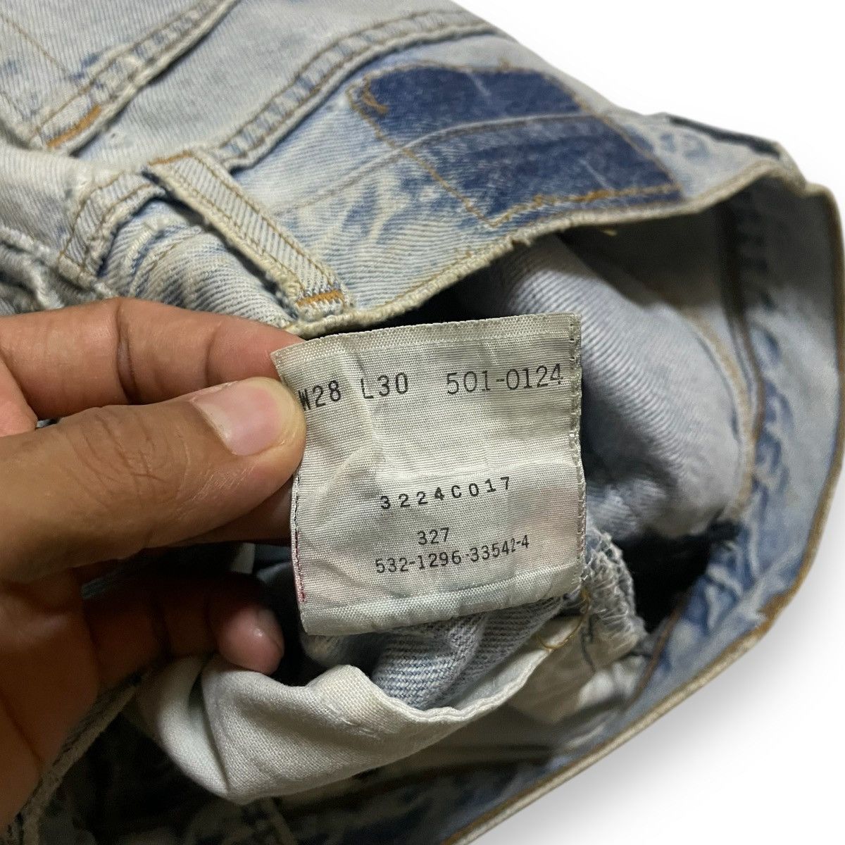 If Six Was Nine ORIGINAL LEVIS 501 USA X SEX PISTOL RARE COLLECTION (28×39) Size US 28 / EU 44 - 11 Thumbnail