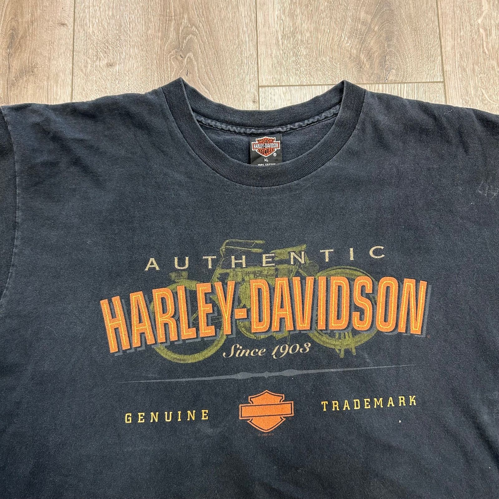 Harley Davidson 1995 Harley Davidson Knoxville Vintage Tee T Shirt Size XL Size US XL / EU 56 / 4 - 2 Thumbnail
