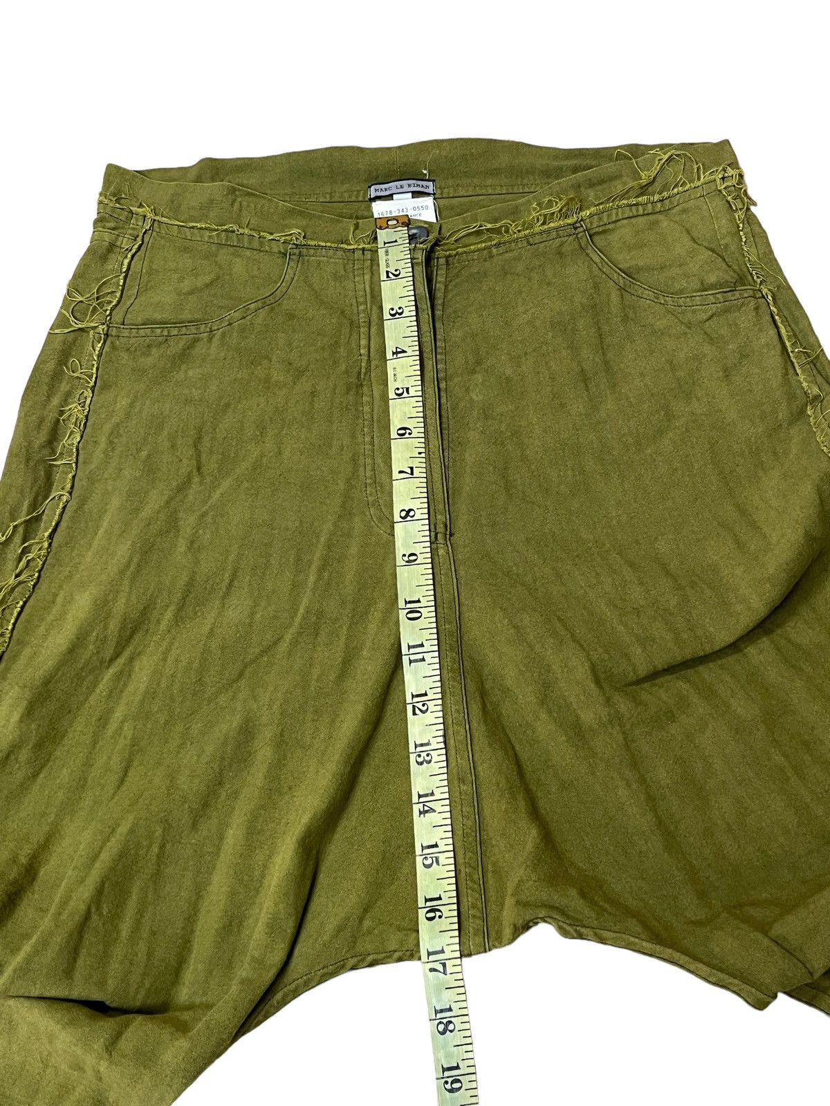 Marc Le Bihan MARC LE BIHAN GREEN OLIVE MADE IN FRANCE PANT Size US 30 / EU 46 - 15 Thumbnail