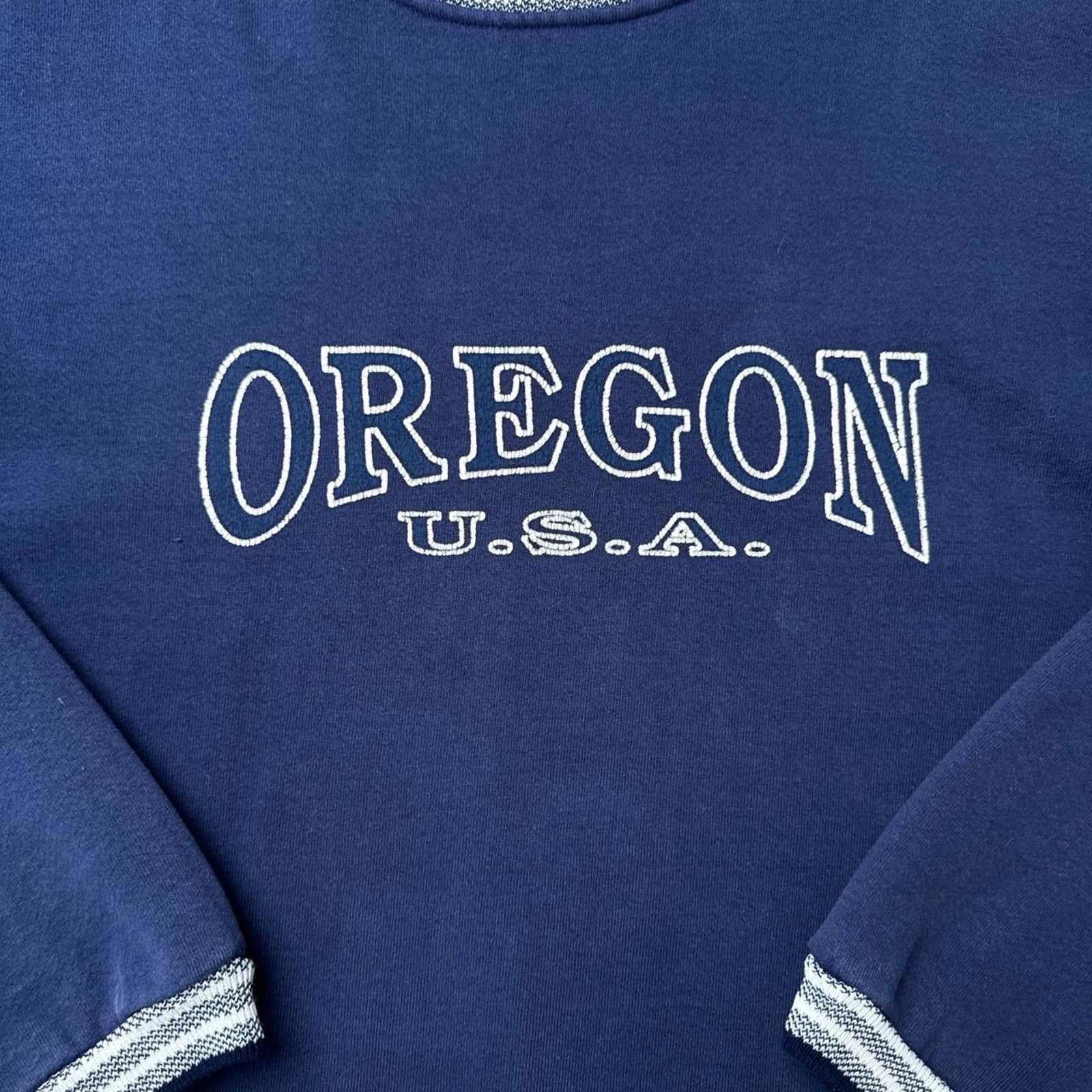 Other Y2K Oregon USA Vintage 00s Sweatshirt Size US L / EU 52-54 / 3 - 5 Thumbnail