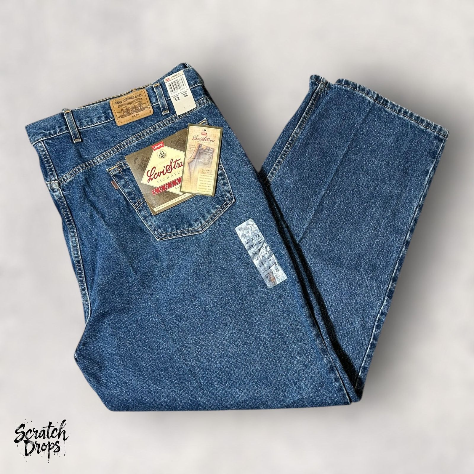 Levi's Vintage Levi's Signature 545 Men's Jeans NWT W52 L32 Loose Size US 38 / EU 54 - 6 Thumbnail