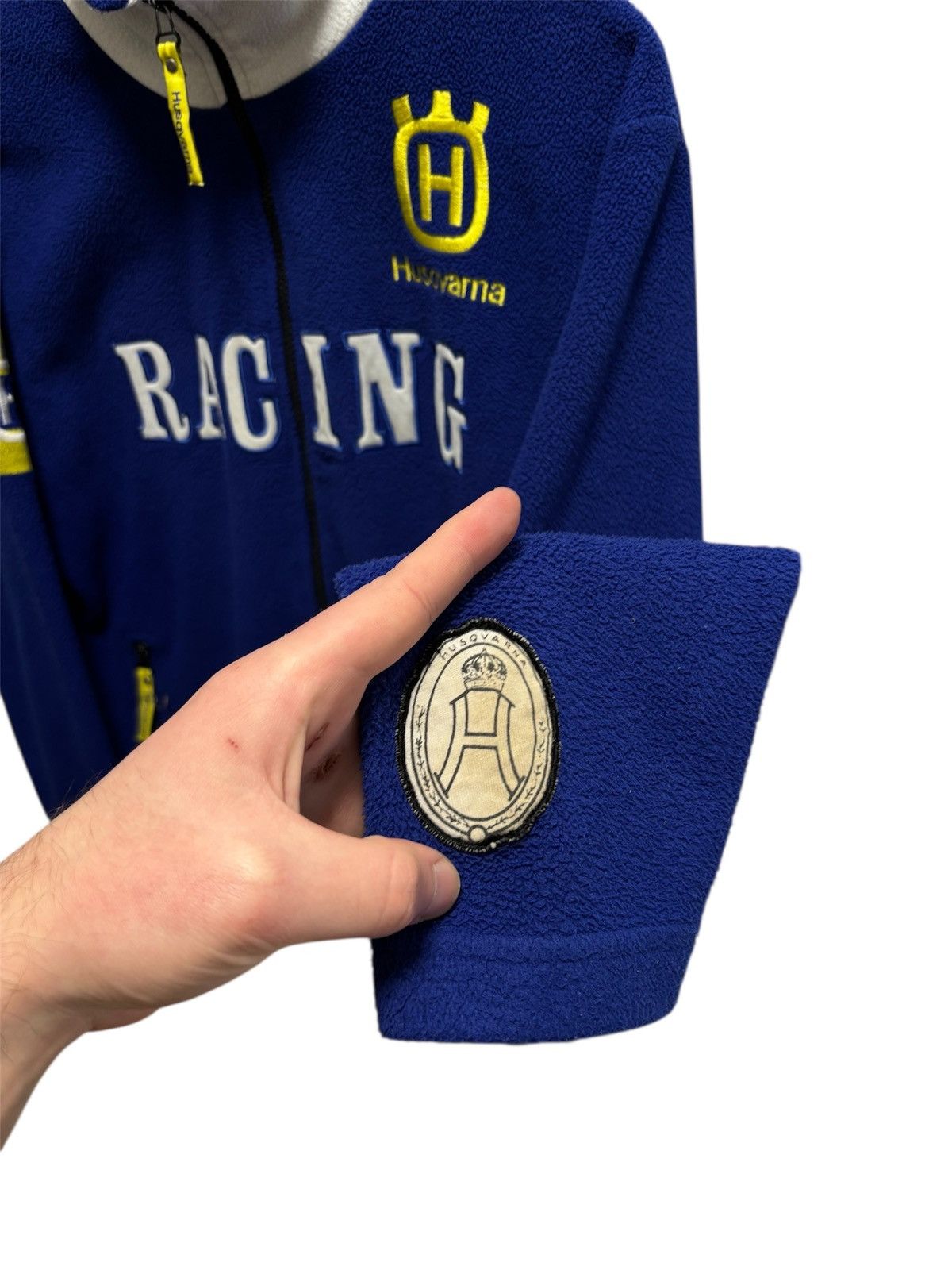 Vintage Husqvarna Racing Fleece Jacket Team KTM Promo Y2K Size US M / EU 48-50 / 2 - 5 Thumbnail