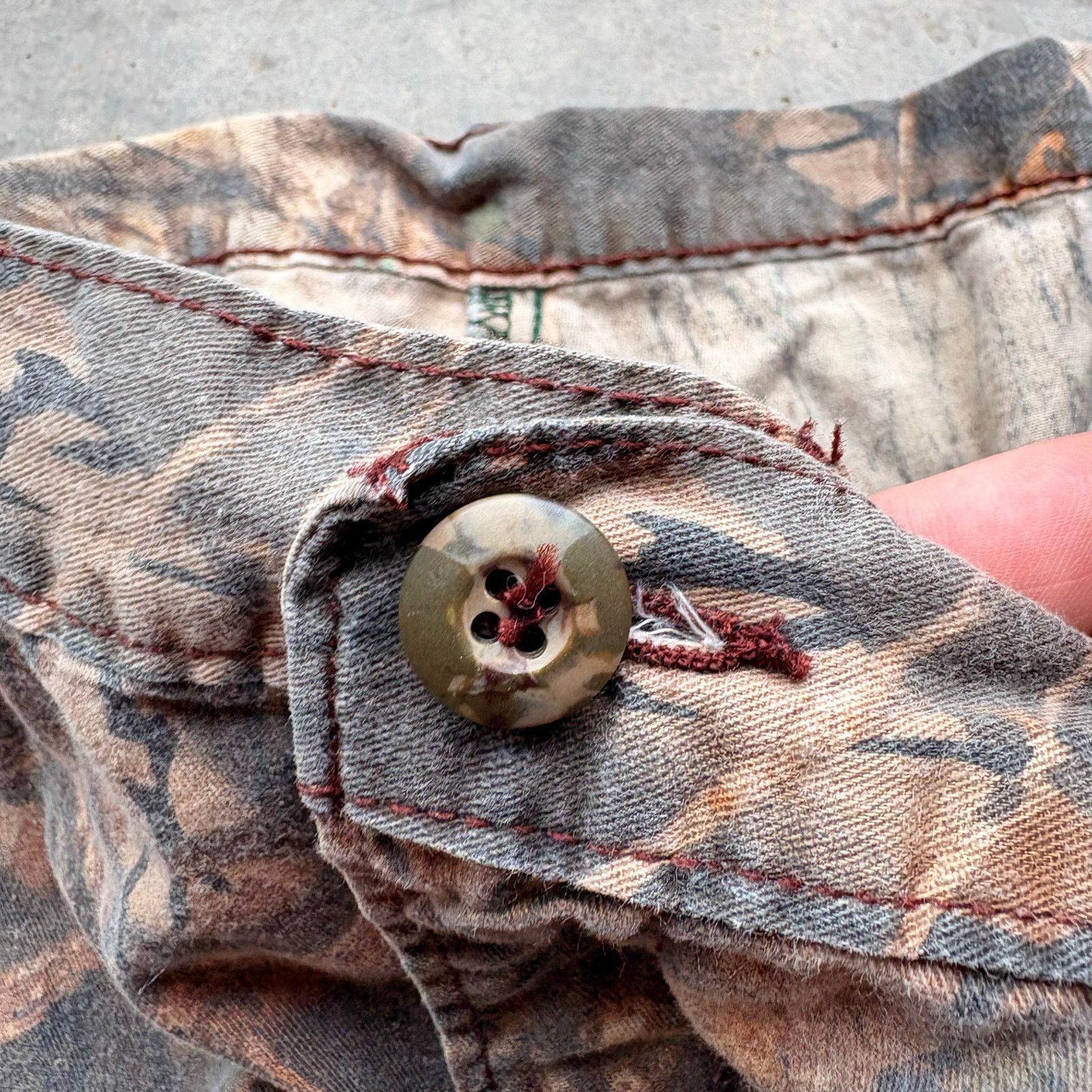 Mossy Oaks × Vintage Vintage Baggy Mossy Oak Camo Hunting Pants Size US 42 / EU 58 - 4 Thumbnail
