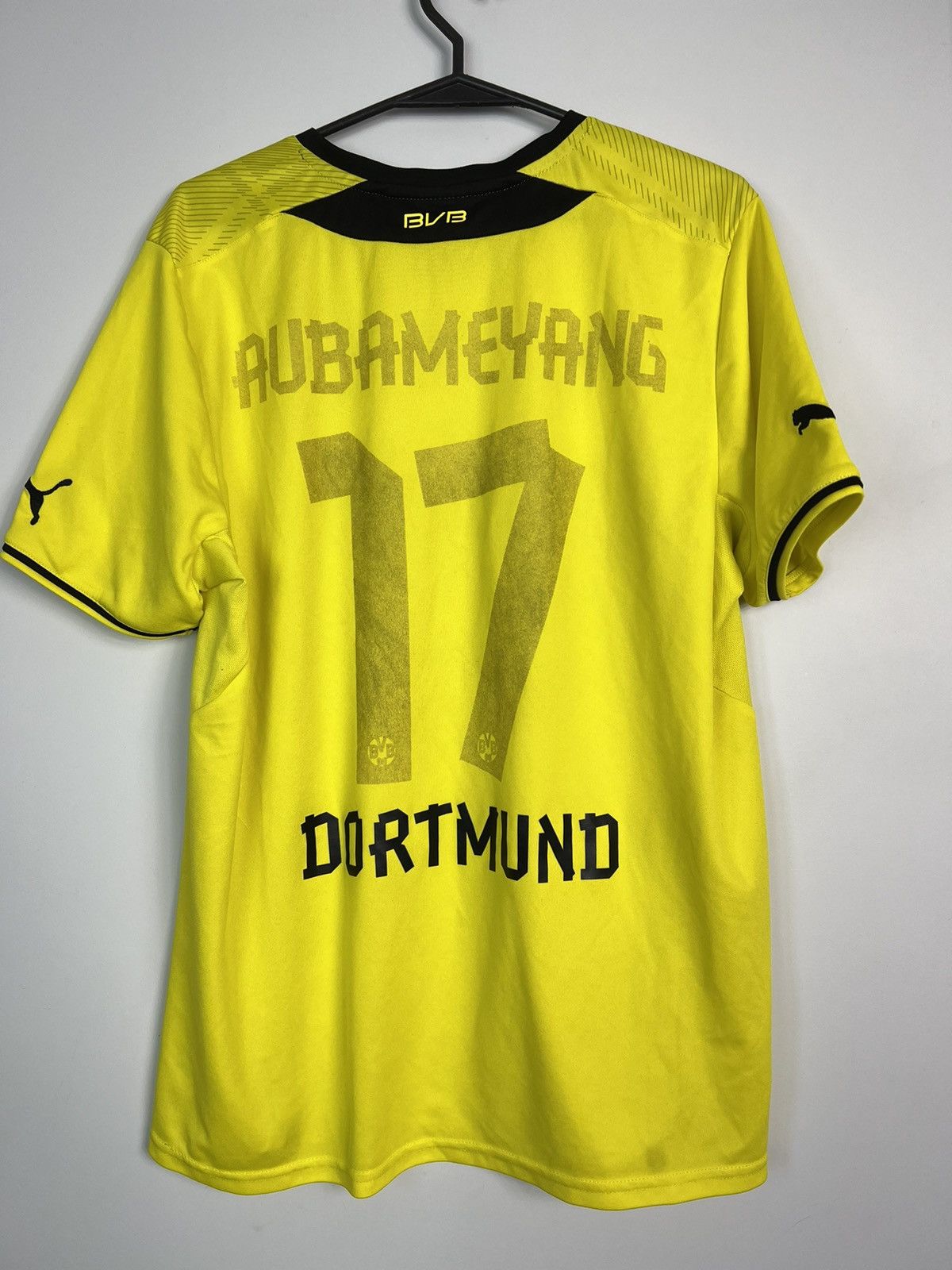 Puma Puma Borussia Dortmund Aubameyang #17 Soccer Jersey Size US L / EU 52-54 / 3 - 5 Thumbnail