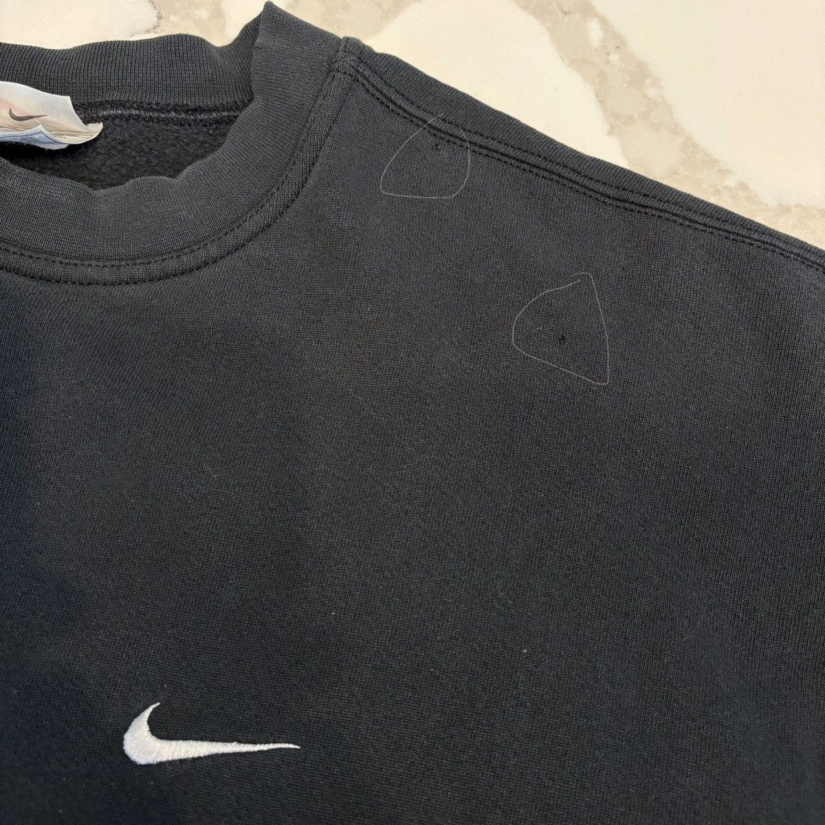 Nike × Vintage Vintage Nike Swoosh Crewneck Sweatshirt USA Size US XL / EU 56 / 4 - 5 Thumbnail