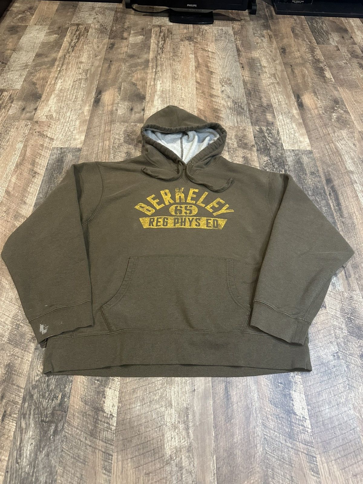Old Navy Vintage Early Y2K Old Navy Berkeley Phys Ed Hoodie Pullover Size US XL / EU 56 / 4 - 1 Thumbnail