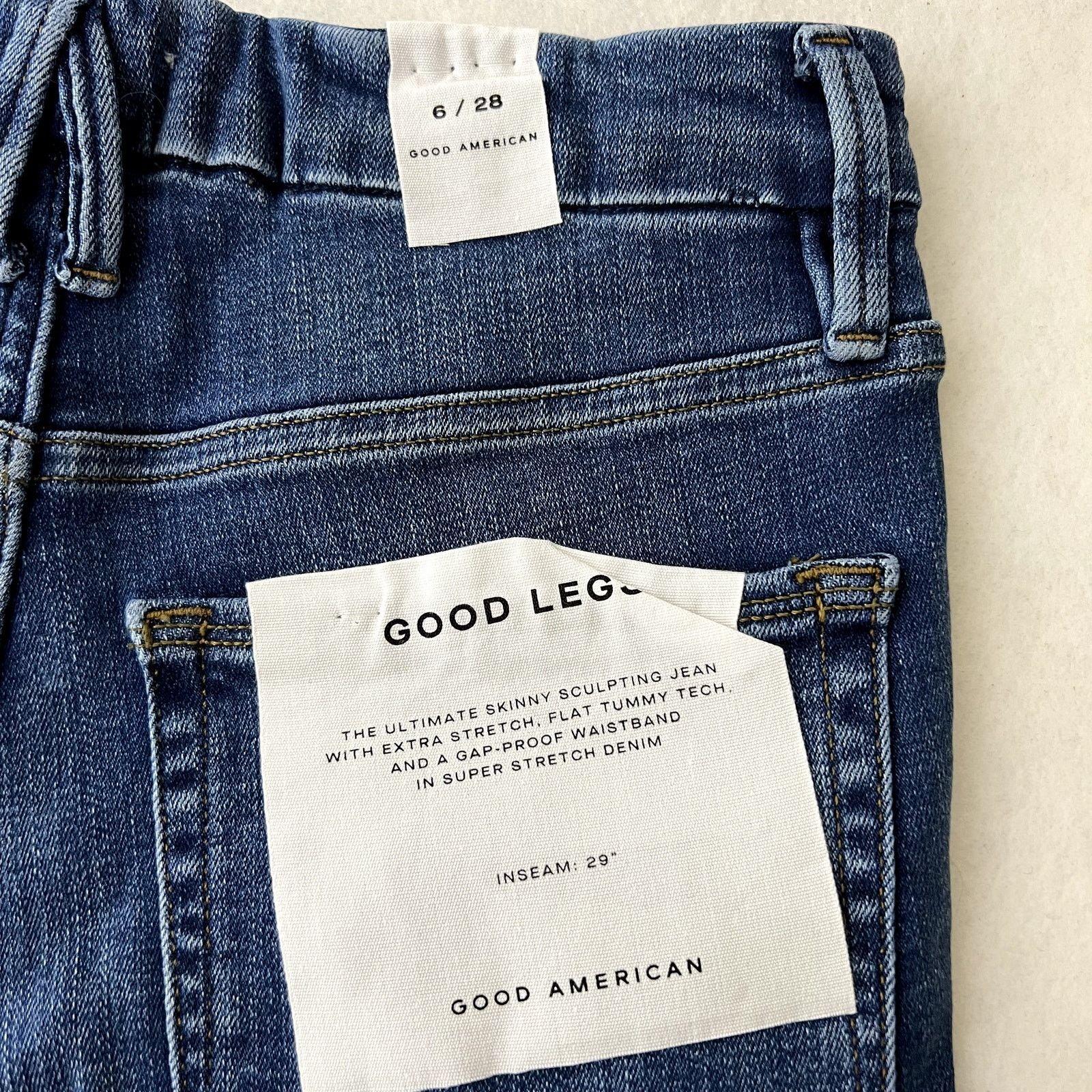 Good American Good American Good Legs High Rise Jeans Size 28" / US 6 / IT 42 - 7 Thumbnail