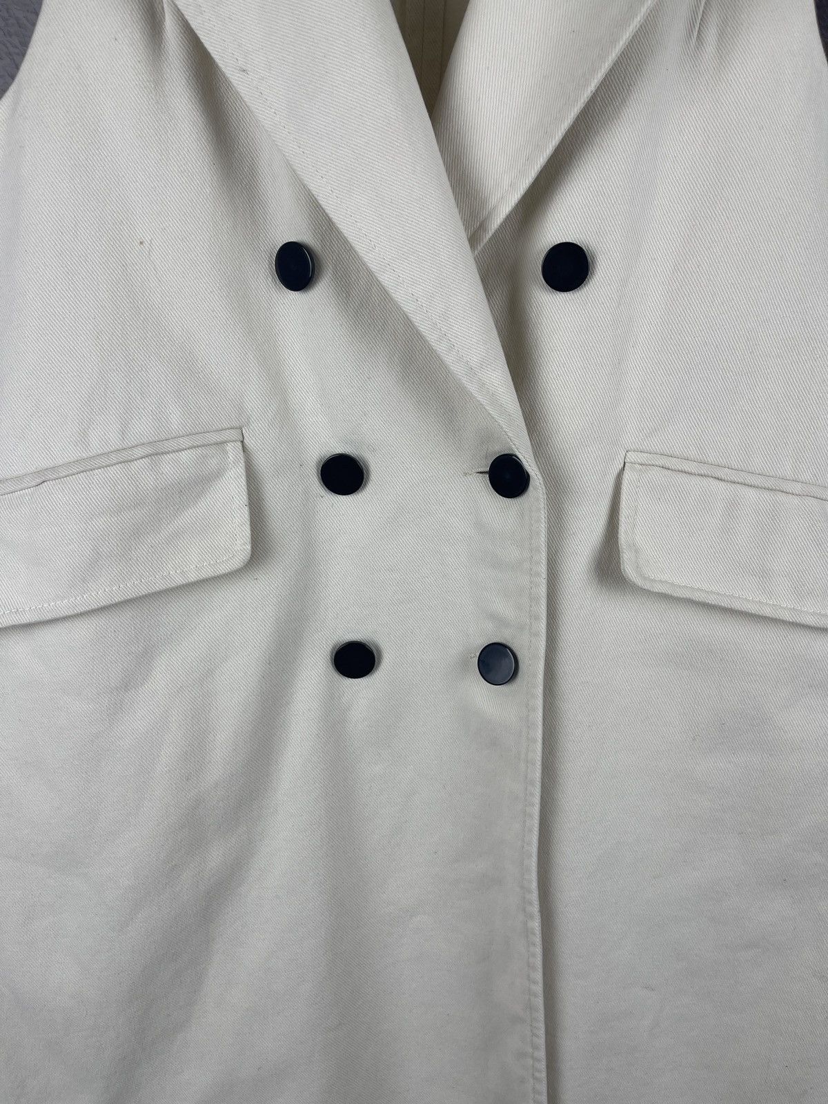 Designer Rika by Ulrika Lundgren double breasted sleeveless coat Size S / US 4 / IT 40 - 6 Thumbnail