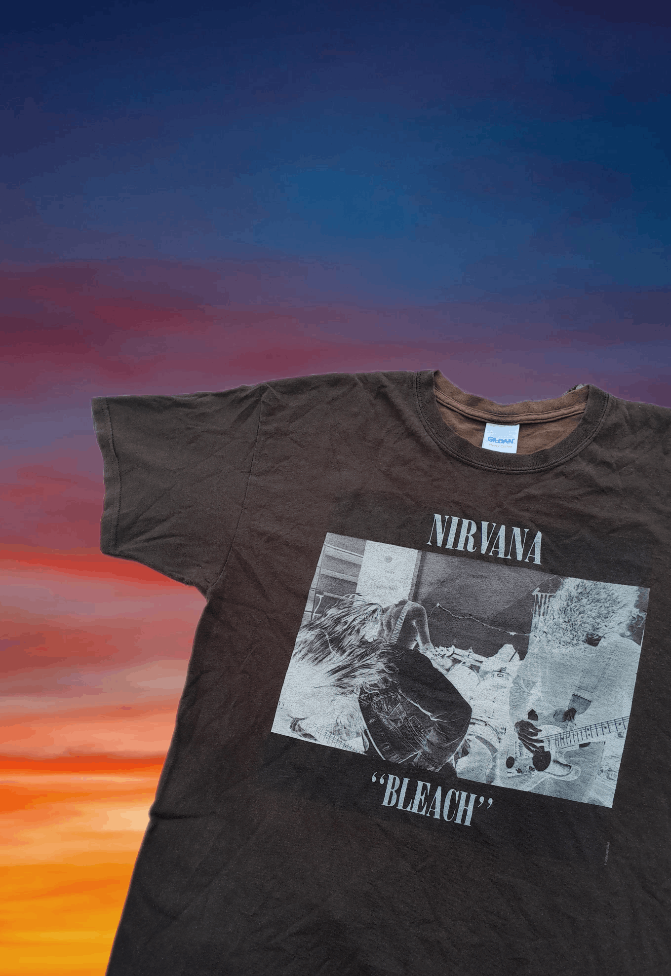 Nirvana Vintage 00s NIRVANA Bleach 2009 t-shirt Size US L / EU 52-54 / 3 - 6 Thumbnail