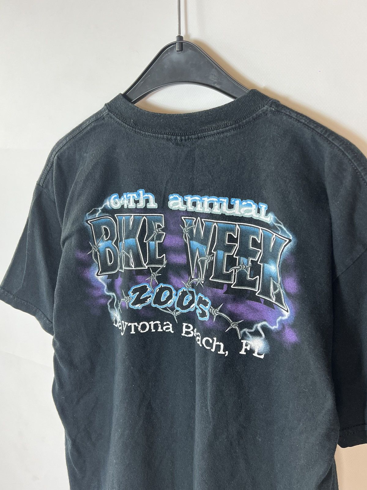 Harley Davidson × Vintage Bike Week 2005 vintage t-shirt Gildan heavy cotton Size US M / EU 48-50 / 2 - 5 Thumbnail