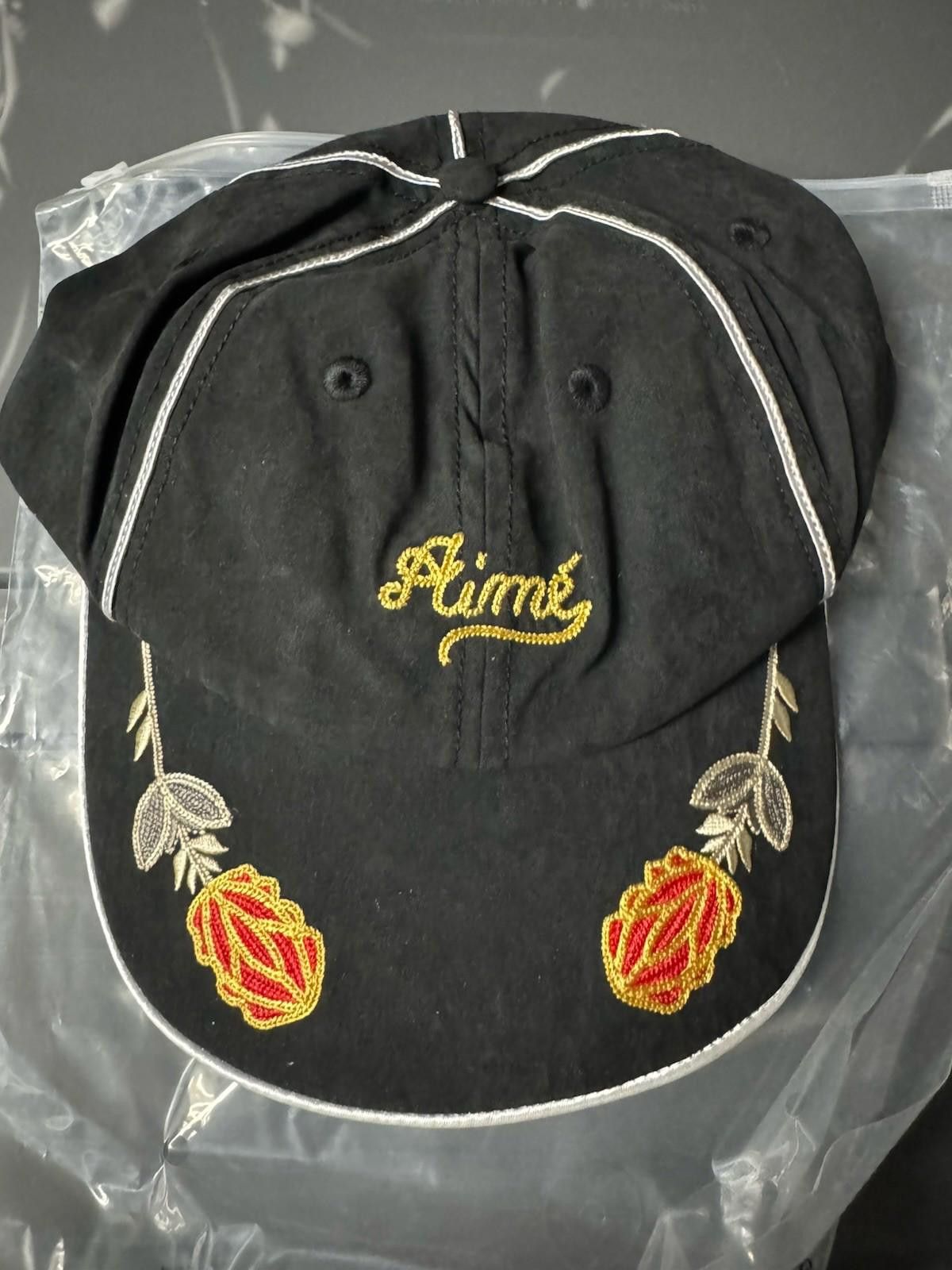 The Unbranded Brand Aime Leon Dore Chain Stitch Western Hat Black Size ONE SIZE - 1 Thumbnail