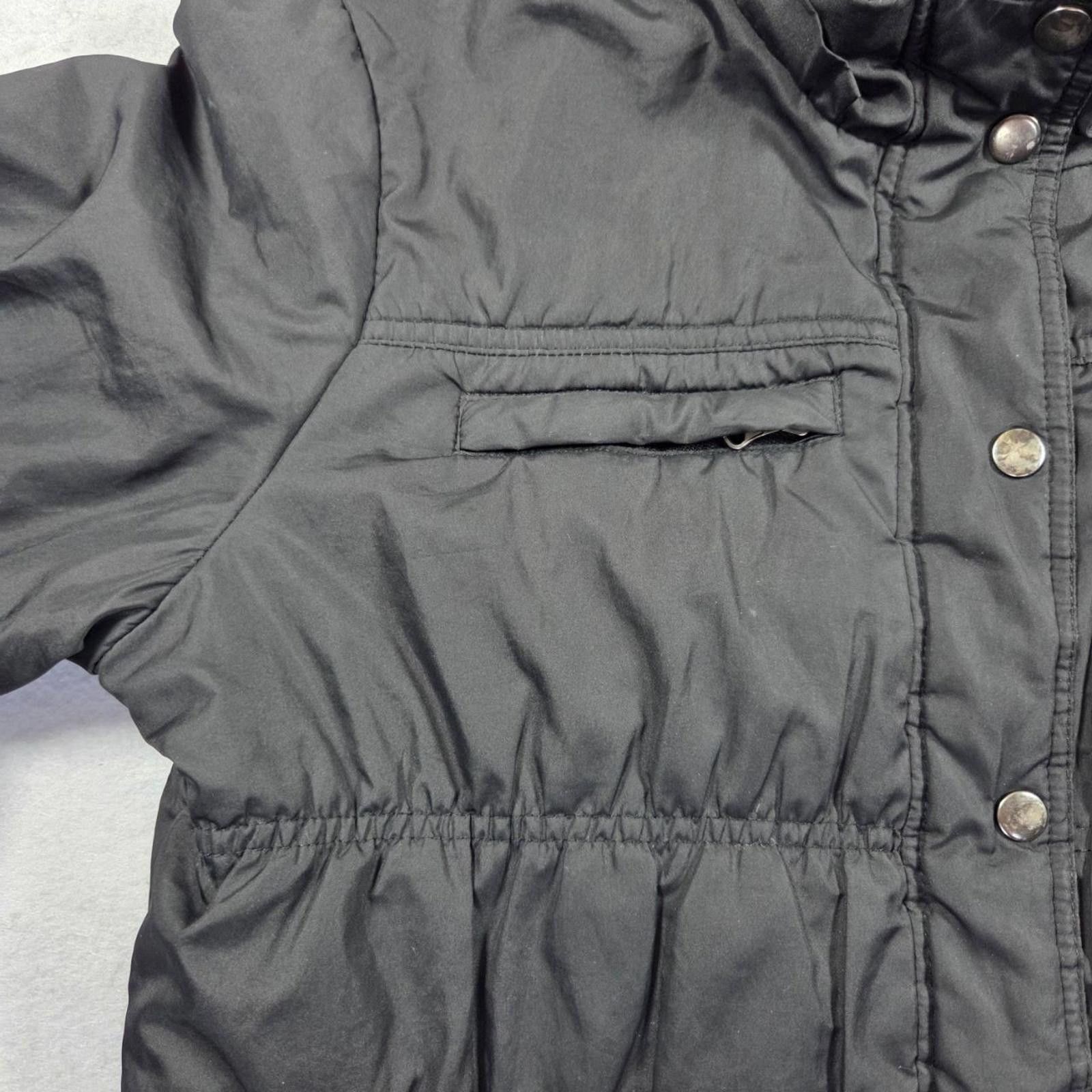 Designer Maralyn & Me Womens XL Black Quilted Puffer Winter Jacket Size XL / US 12-14 / IT 48-50 - 12 Thumbnail
