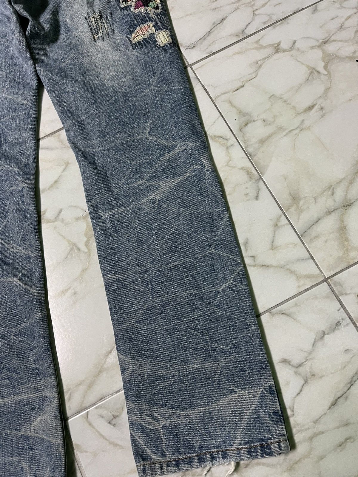 If Six Was Nine × Japanese Brand VINTAGE 90’S STYLE ART JAPAN DISTRESS JEAN Size US 31 - 17 Thumbnail