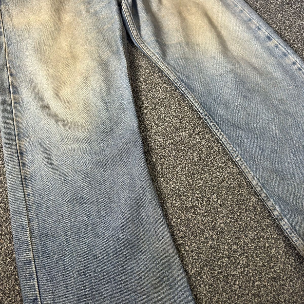 Levi's Vintage Levis 505 Regular Fit Distressed Denim W34 Size US 34 / EU 50 - 4 Thumbnail