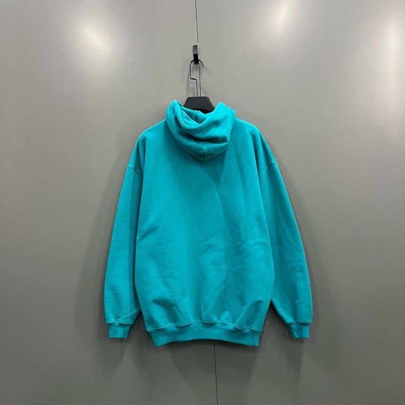 Balenciaga Balenciaga Peacock Eye Embroidery Small Logo Hoodie Size US M / EU 48-50 / 2 - 2 Thumbnail