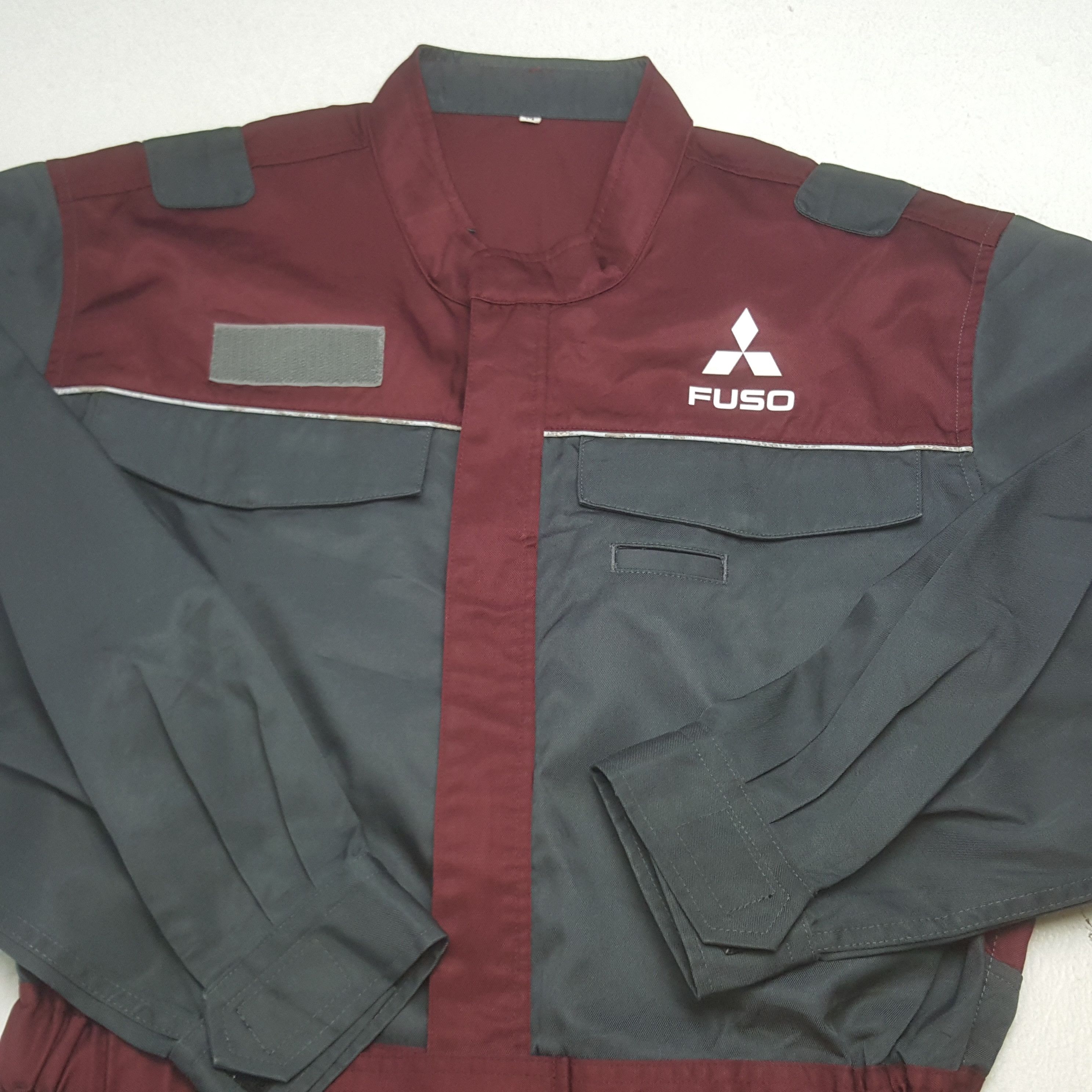 Japanese Brand Vintage Mitsubishi Fuso Racing Coverall Jacket Size US M / EU 48-50 / 2 - 13 Thumbnail