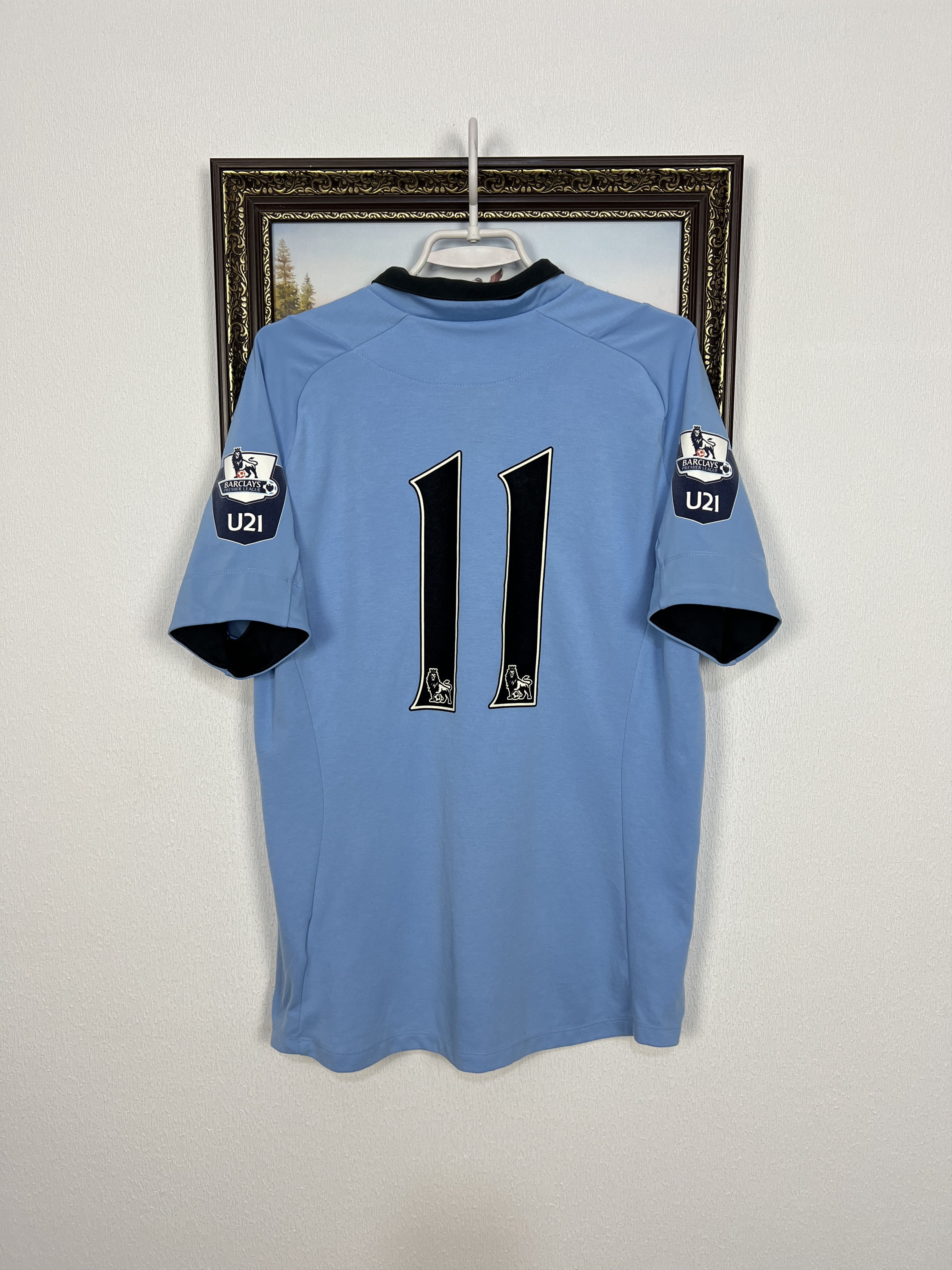 Umbro Manchester City Home football shirt 2012 #11 U21 Nike Size US M / EU 48-50 / 2 - 10 Thumbnail
