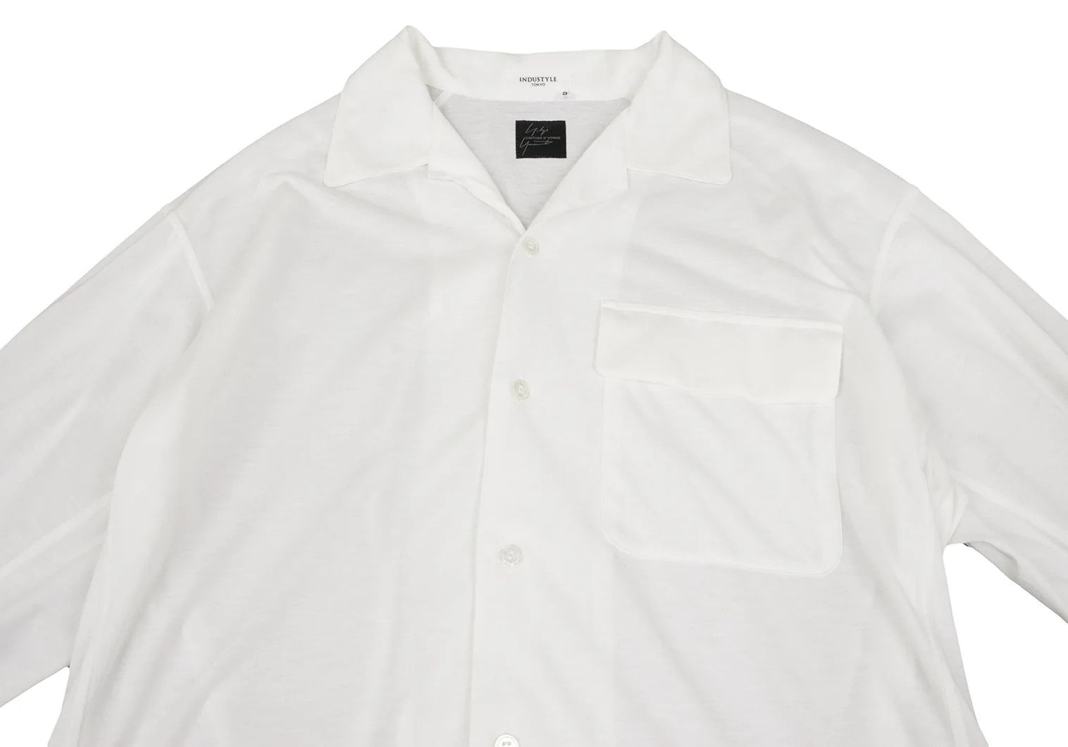 Yohji Yamamoto YOHJI YAMAMOTO COSTUME D’HOMME Open Collar Shirt Size US S / EU 44-46 / 1 - 2 Thumbnail