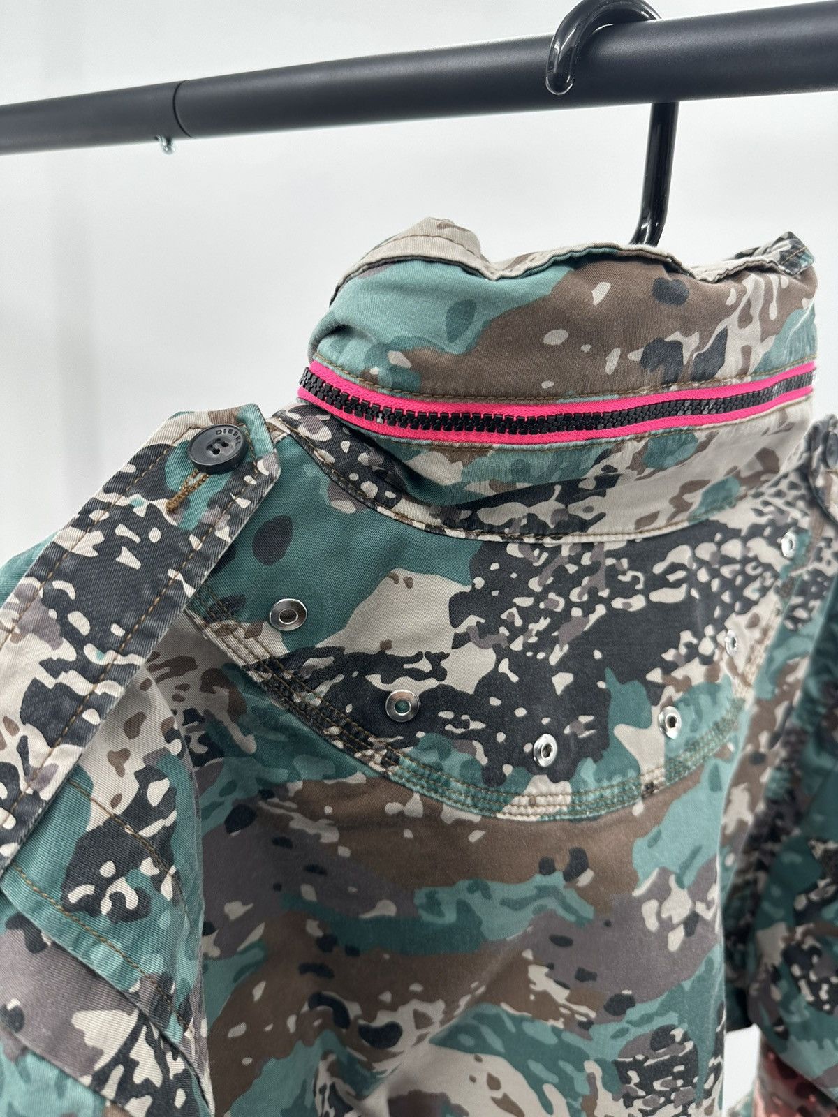 Diesel Diesel Printed Bolero Jacket Size XS / US 0-2 / IT 36-38 - 9 Thumbnail