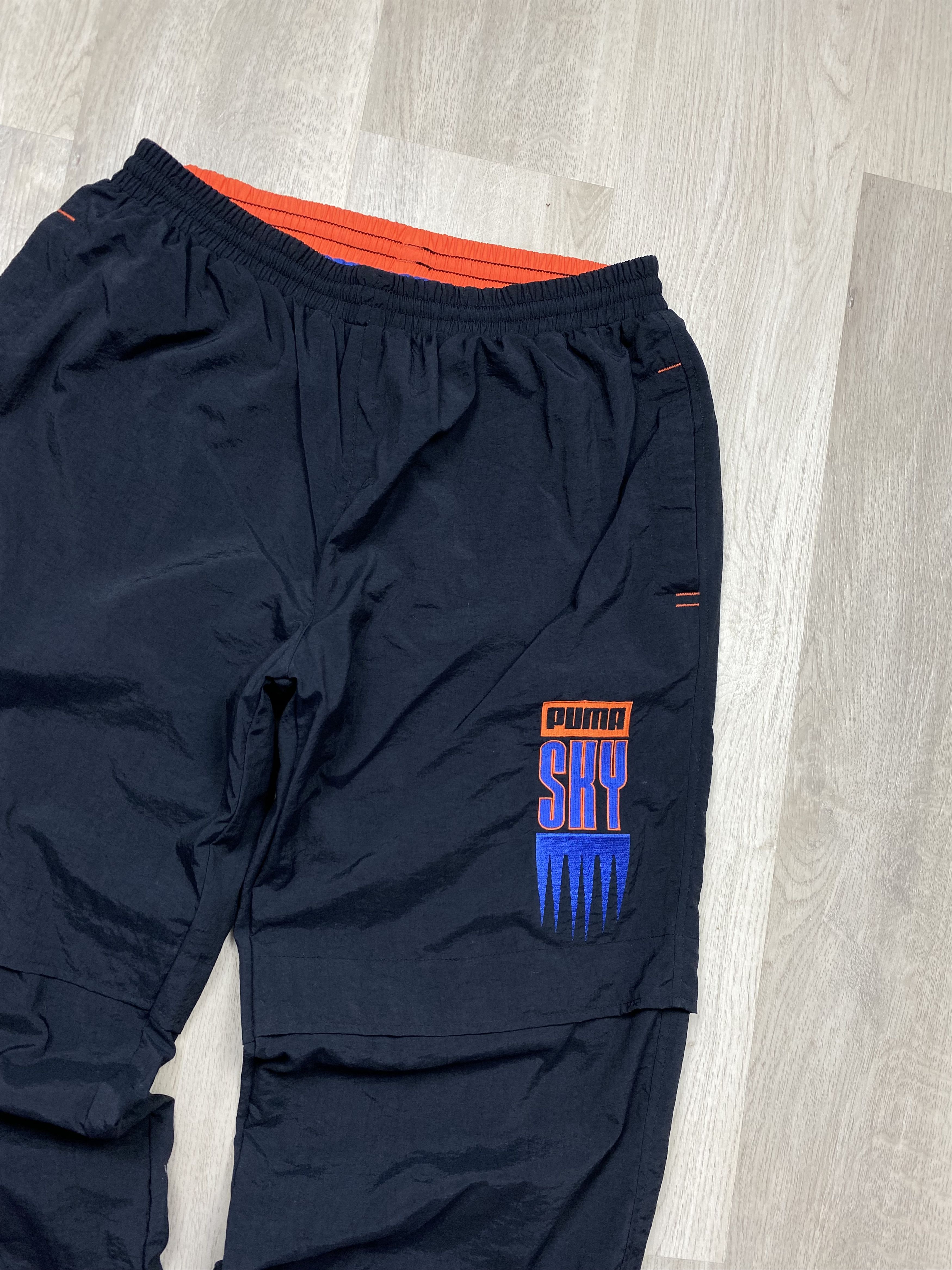 Puma Puma SKY Vintage Mens Nylon Track Suit Jacket + Pants Drill Size US 34 / EU 50 - 11 Thumbnail